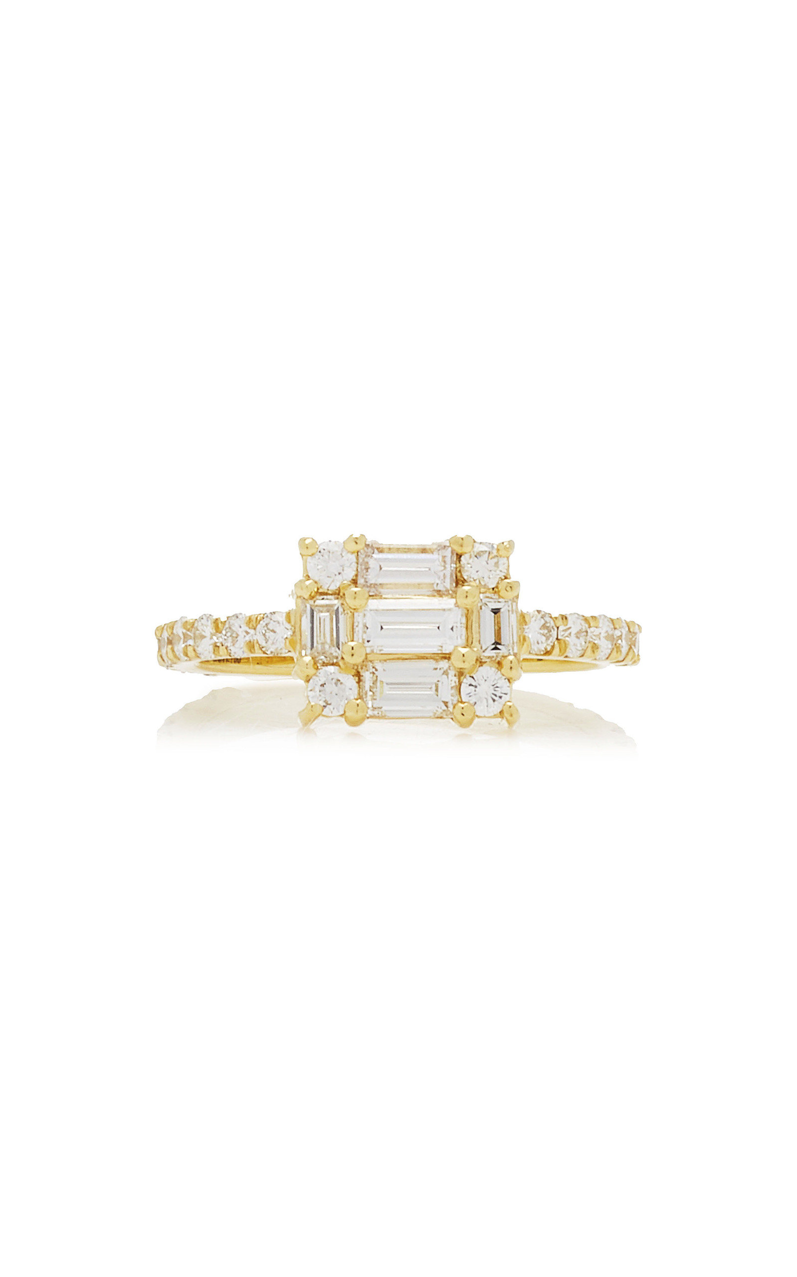 Mindi Mond Women's Clarity 18K Yellow Gold Diamond Ring