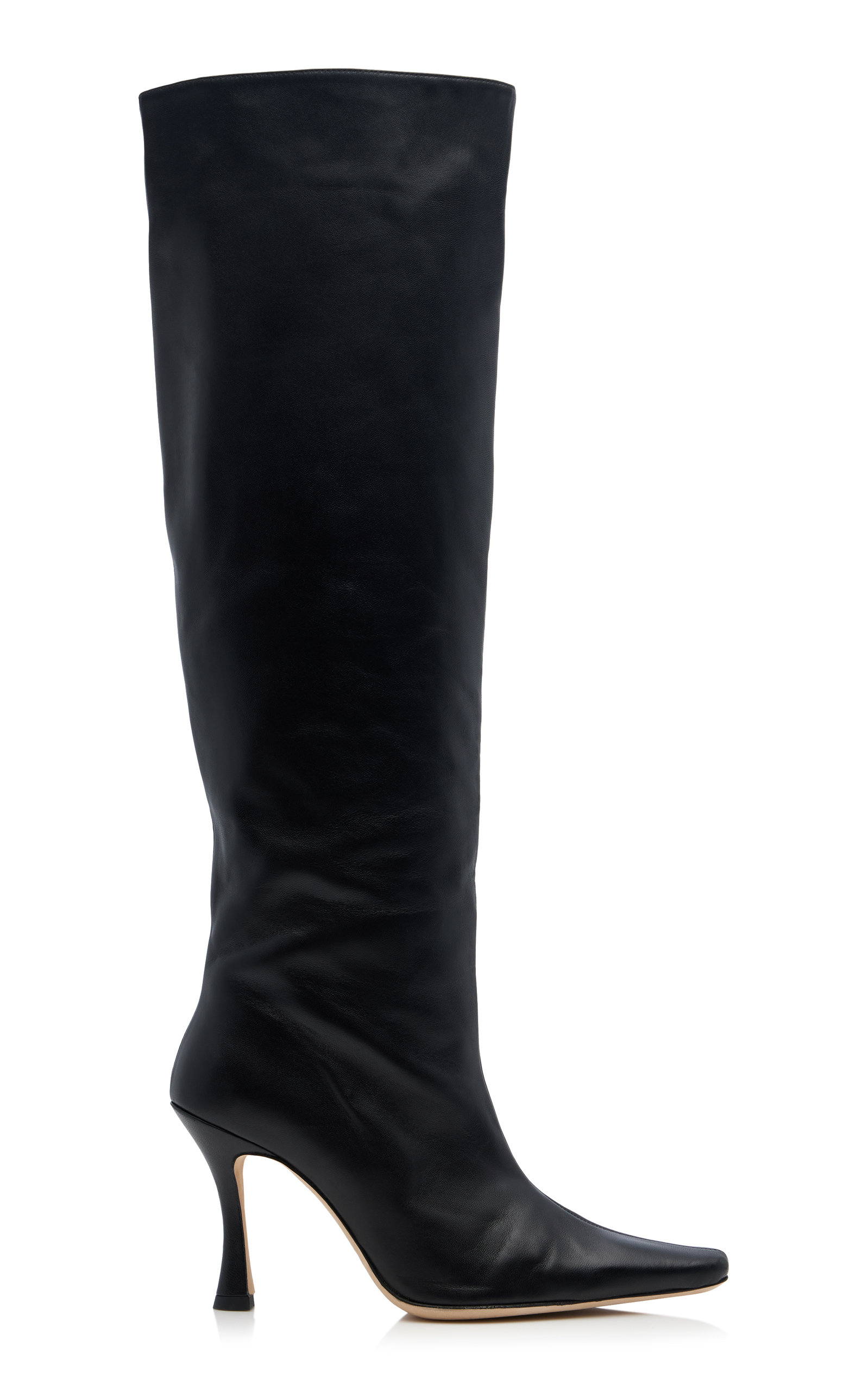 STAUD Cami Leather Knee Boots