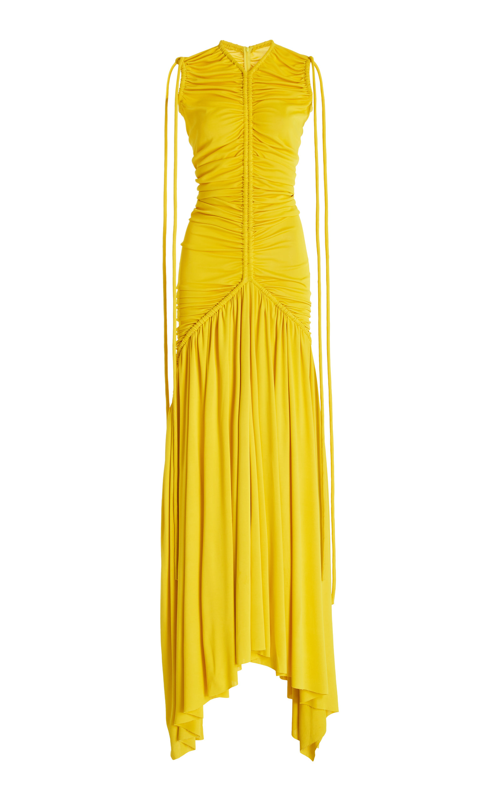 Proenza Schouler Women's Cinched Jersey Maxi Dress