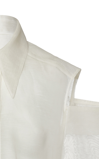 Myrtle Silk And Linen Blend Shirt展示图