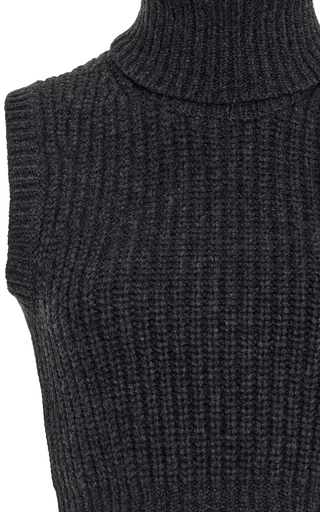 Elliptical Turtleneck Cashmere Sweater展示图