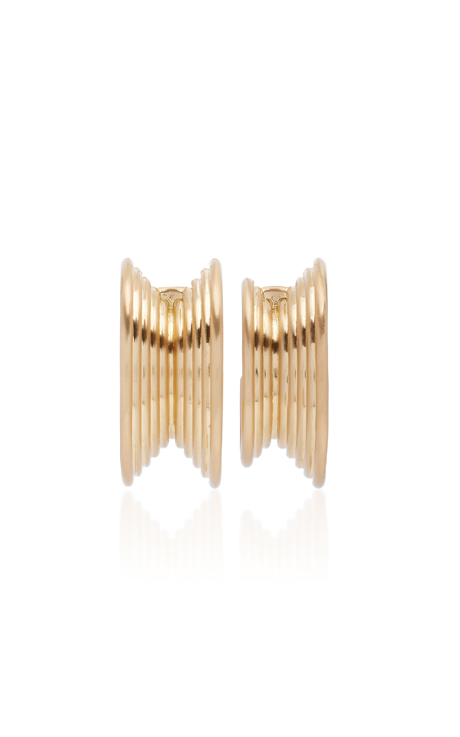 Cult Gaia - Women's Gigi Hoop Earrings - Gold - OS - Moda Operandi - Gifts For Her