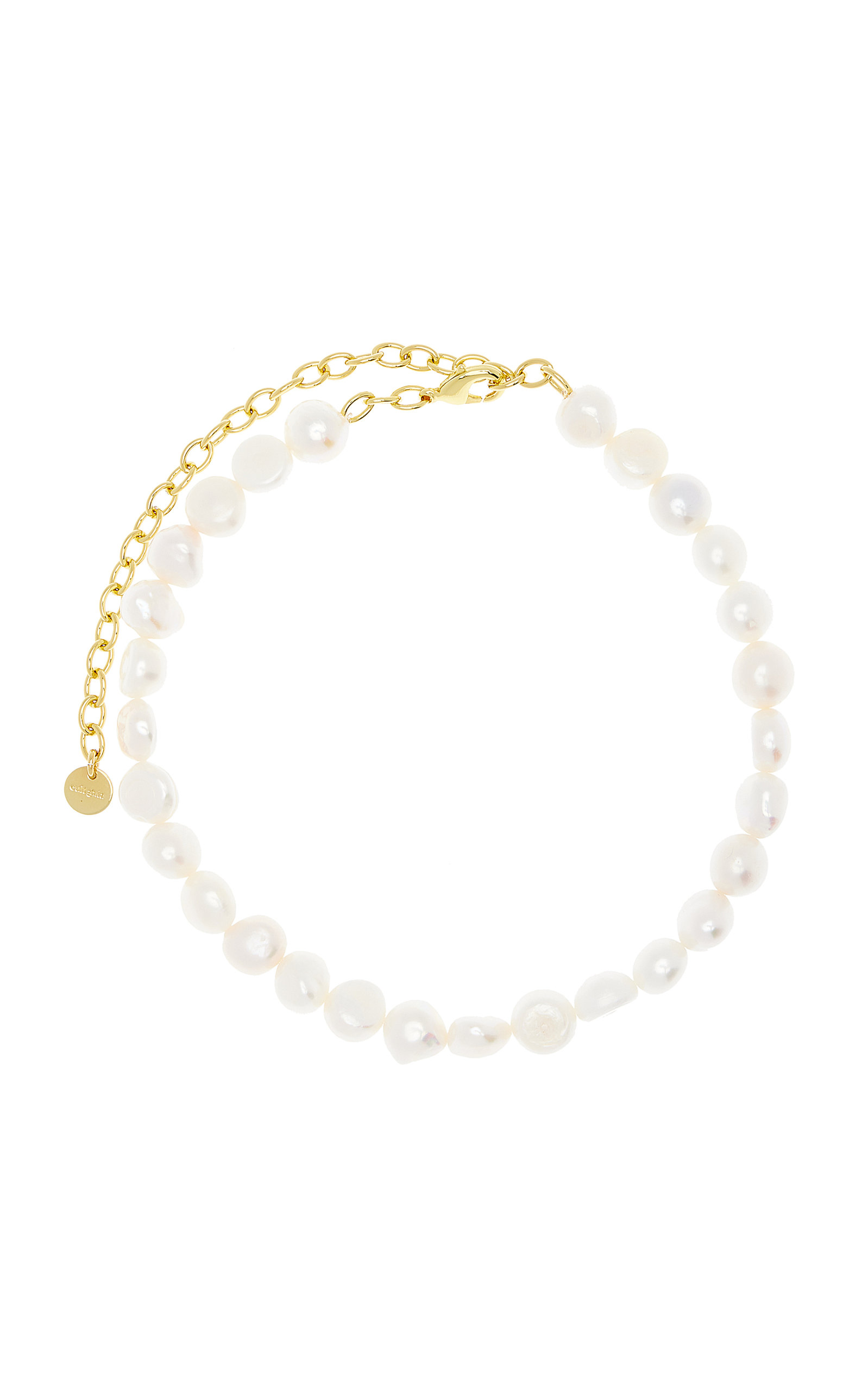 Cult Gaia - Women's Melody Pearl Choker Necklace - White - OS - Moda Operandi - Gifts For Her