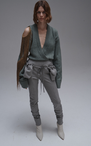 Marvelle Fringe Merino Wool-Blend Sweater展示图