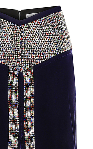 Crystal-Embellished Maxi Skirt展示图