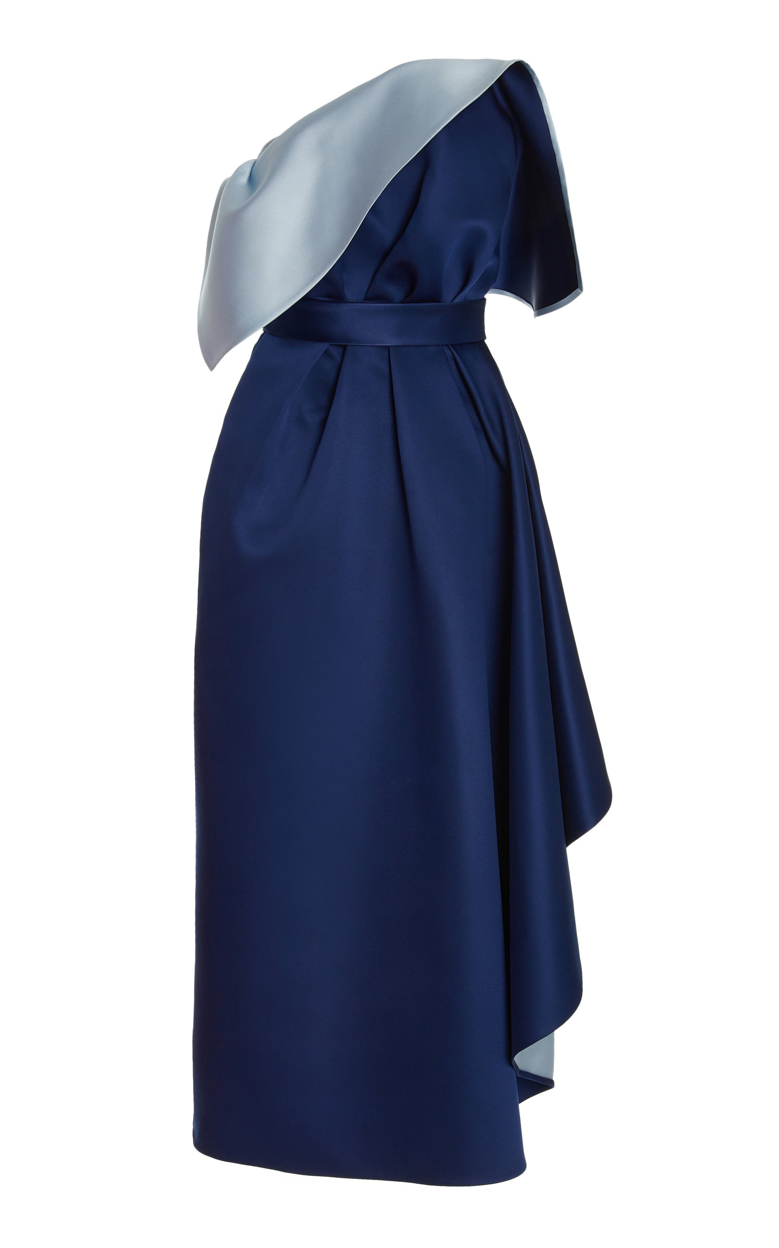Carolina Herrera - Women's Cascading Strapless Midi Dress - Multi - US 0 - Moda Operandi