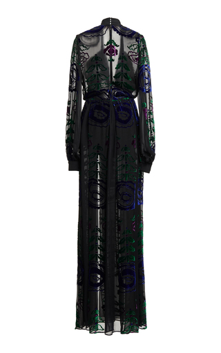 Velvet Devoree Silk Gown展示图