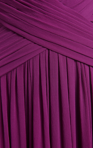 Twist-Detailed Silk Gown展示图