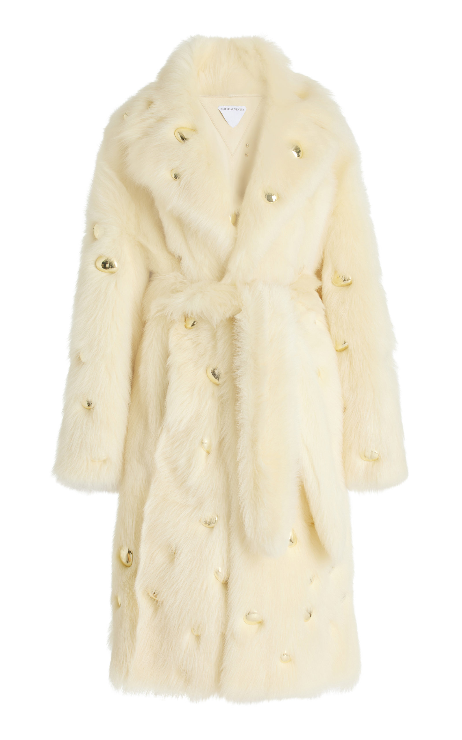 Bottega Veneta Embellished Shearling Coat