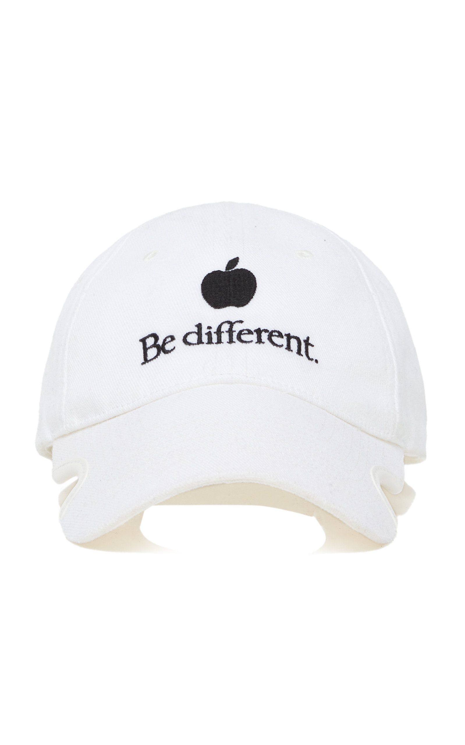 Balenciaga Women's Be Different Cotton Baseball Cap | Smart Closet