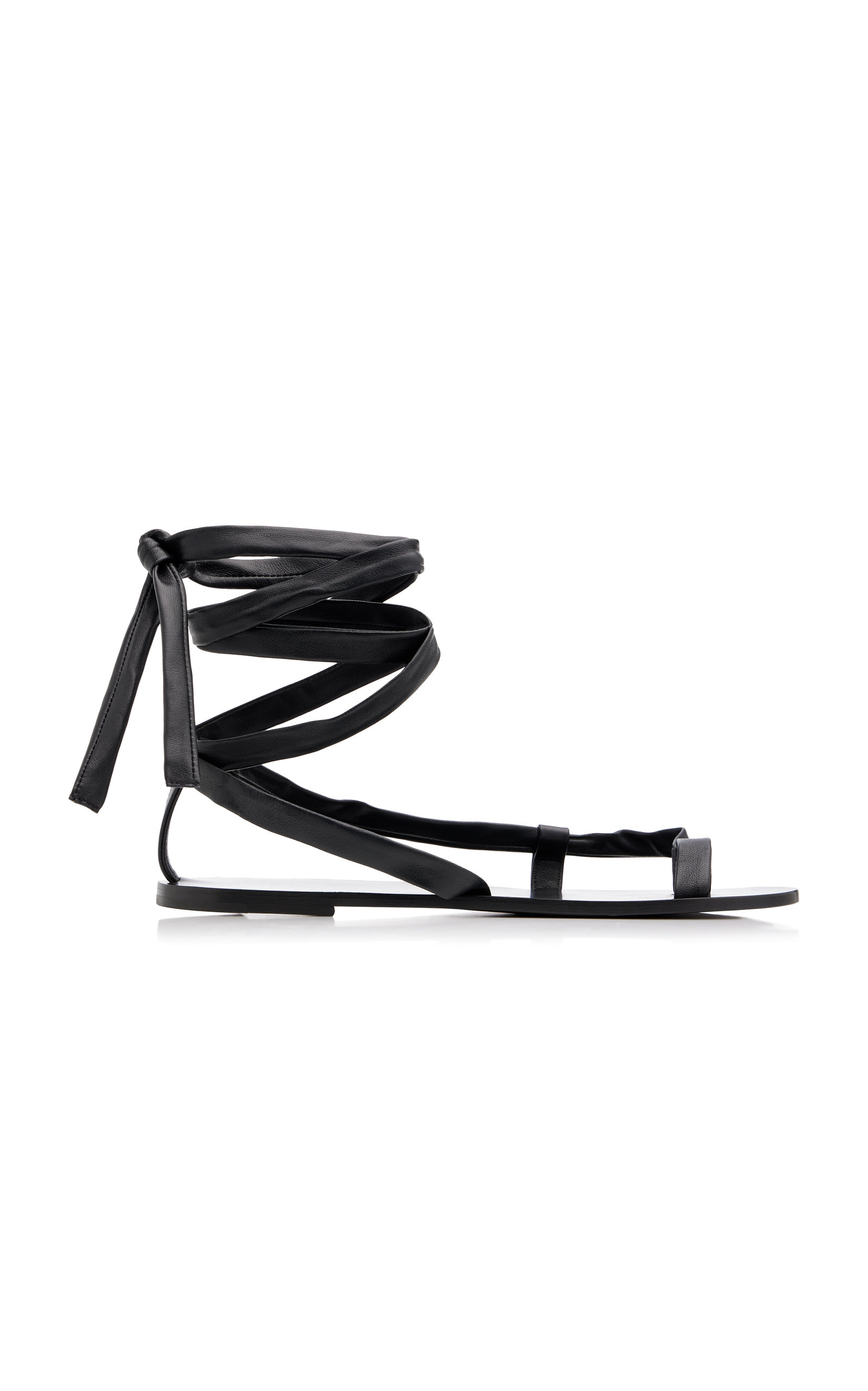 THE ROW WOMEN'S NORA LEATHER SANDALS