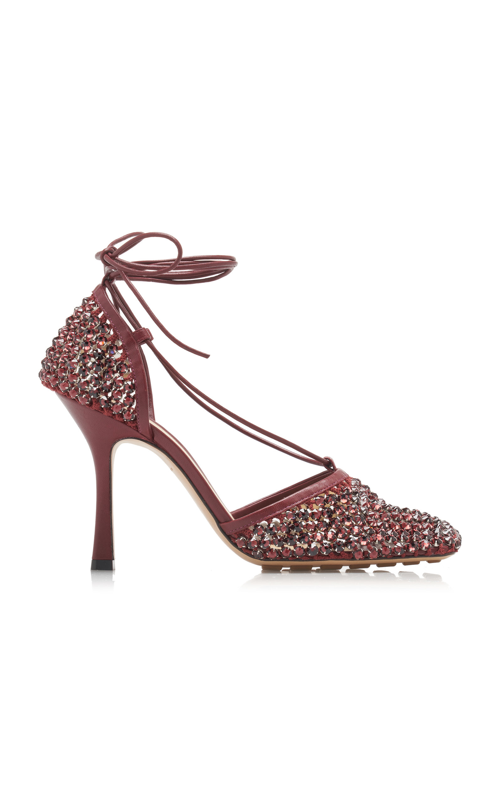 Bottega Veneta Women's Sparkle Stretch Sandals