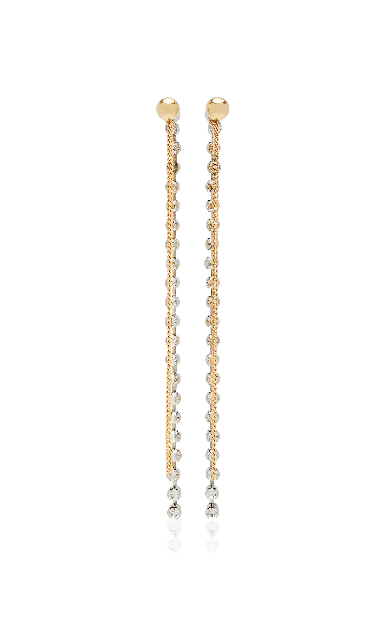 DEMARSON Women's Starr 12K Gold-Plated Crystal Earrings