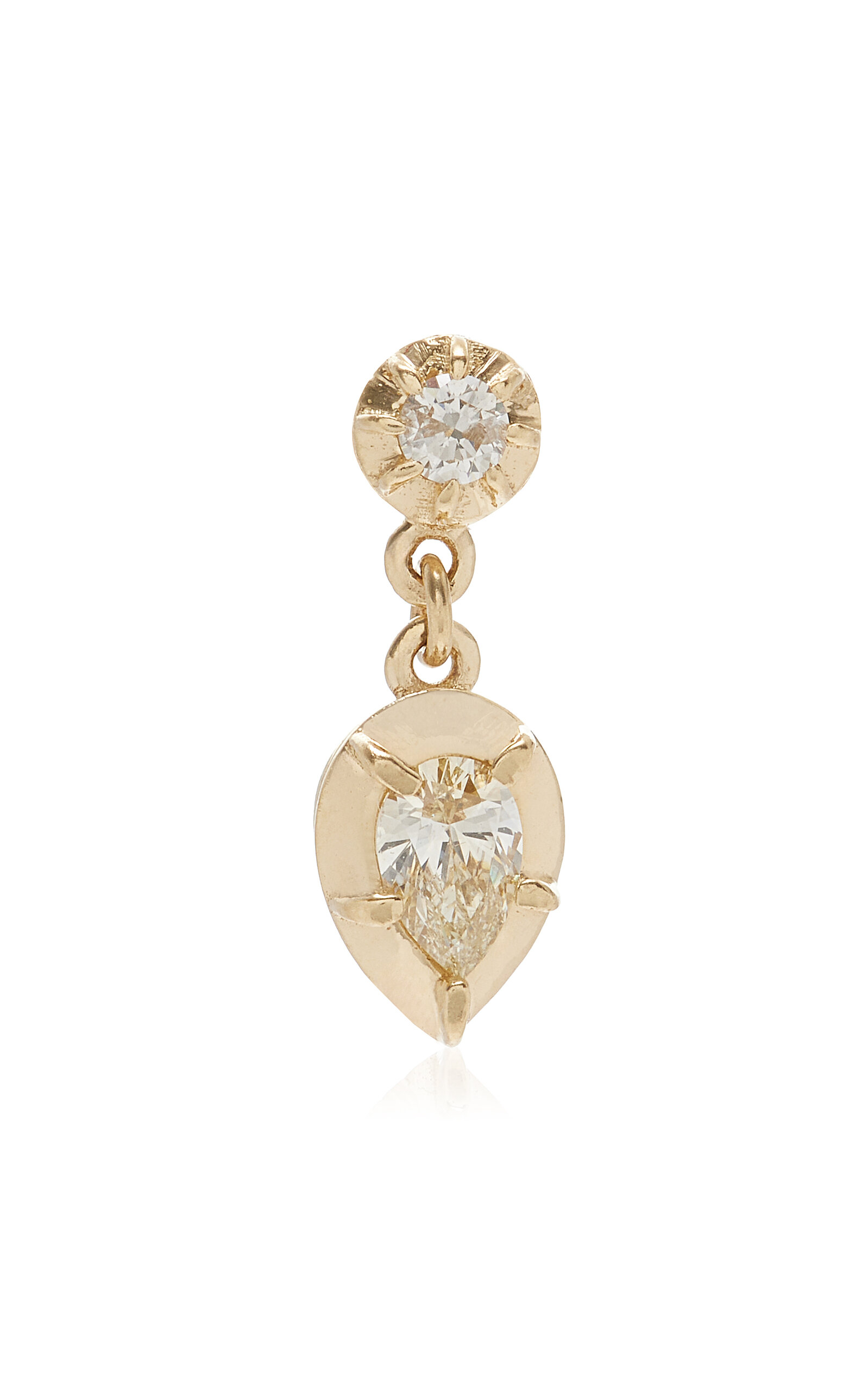 Sophia 14K Gold Diamond Single Earring