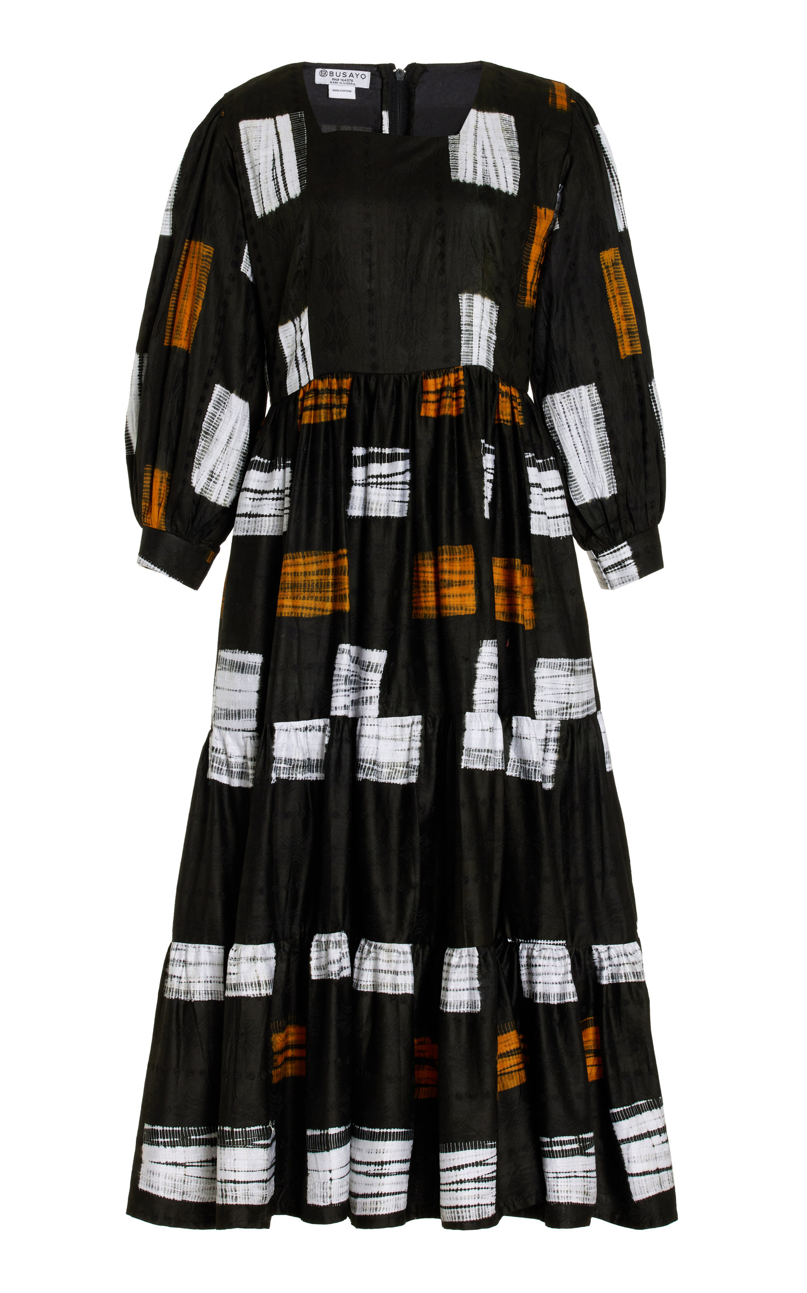 Busayo Women's Tolu Printed Cotton Midi Dress