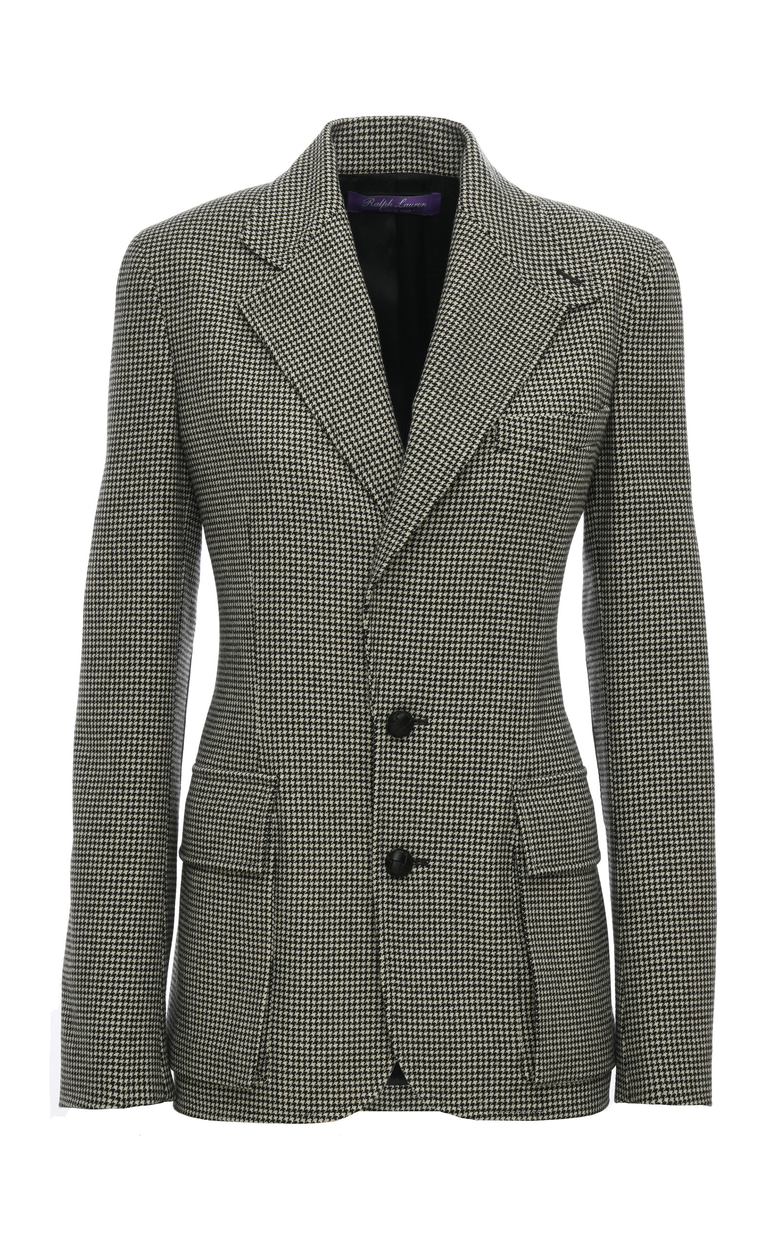 Ralph Lauren - Women's Preston Wool Jacket - Black/white - US 4 - Moda Operandi