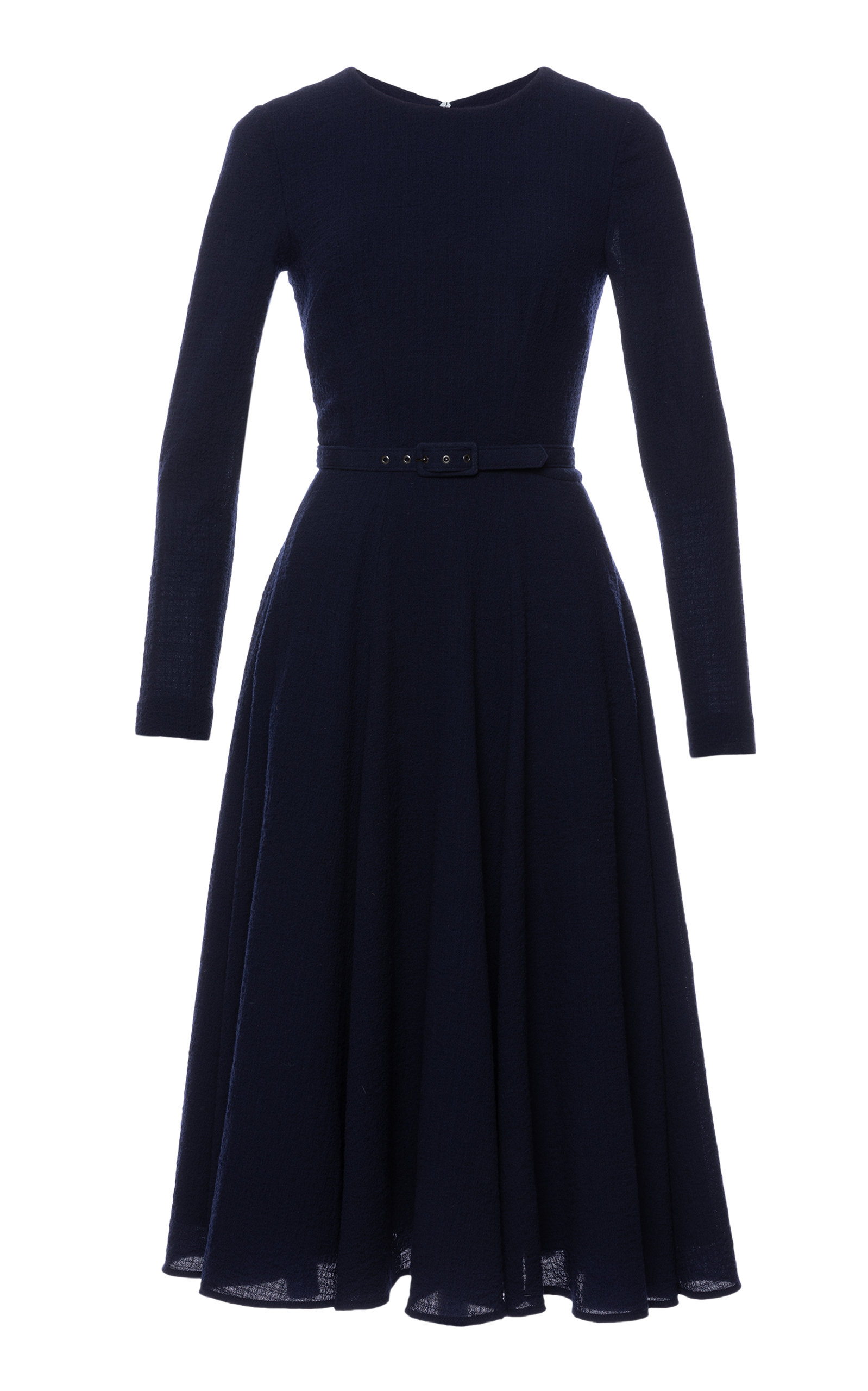 Lena Hoschek Women's Executive Wool-blend Midi Dress In Navy