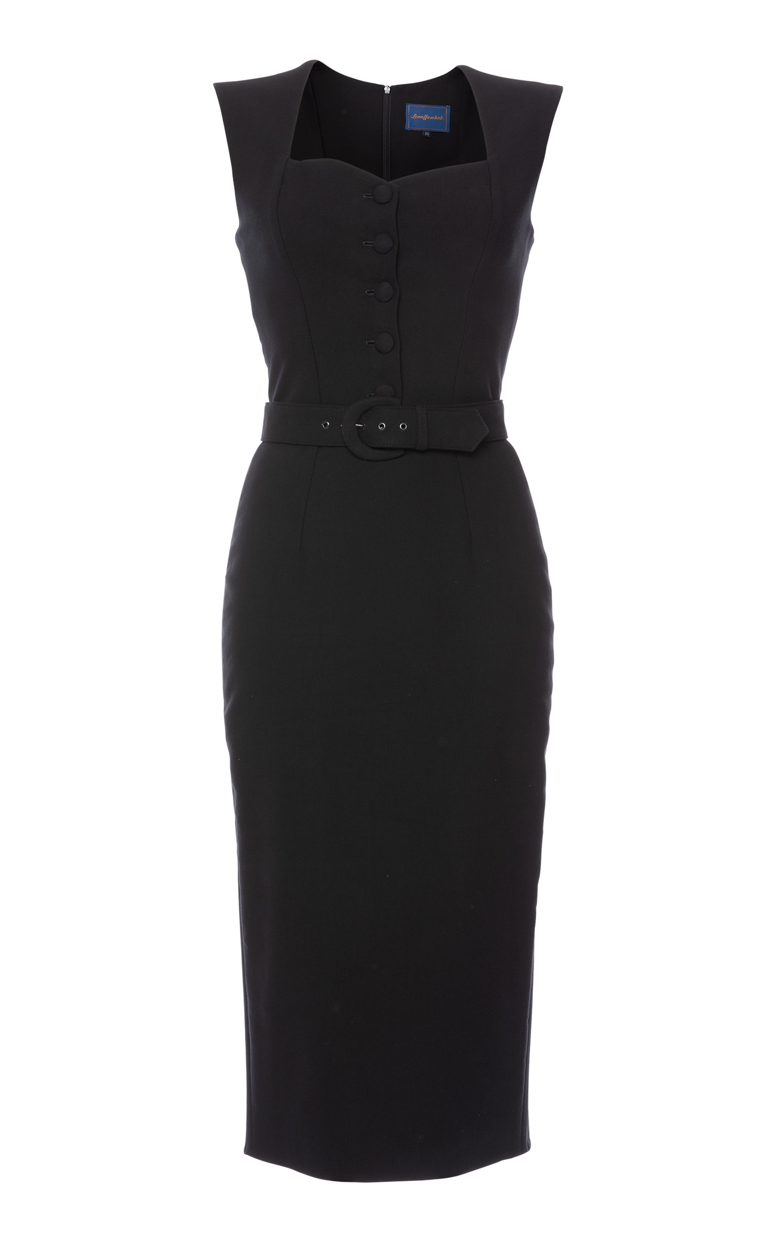 Lena Hoschek Women's Business As Usual Midi Dress In Black