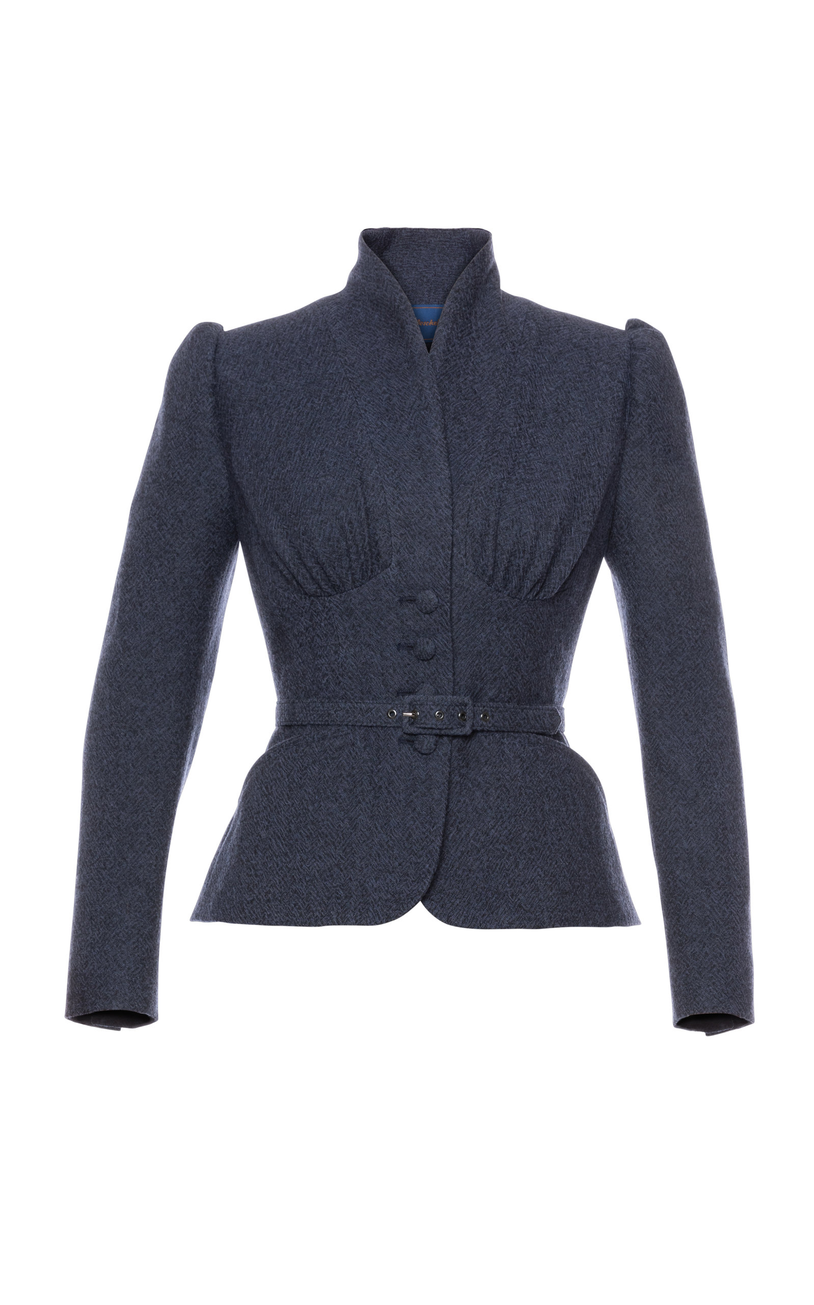 Lena Hoschek Women's Love Letter Wool Jacket In Navy