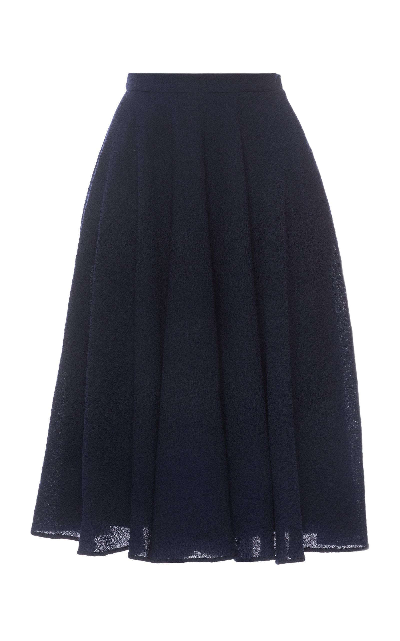 Lena Hoschek Women's Daydream Wool Midi Skirt In Navy