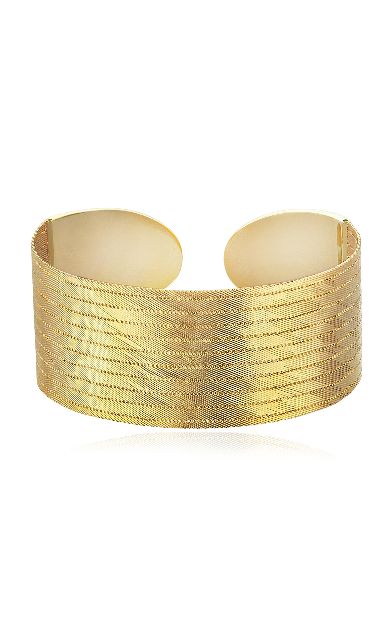 Her Story Women's Small Armlet 14k Yellow Gold Bracelet