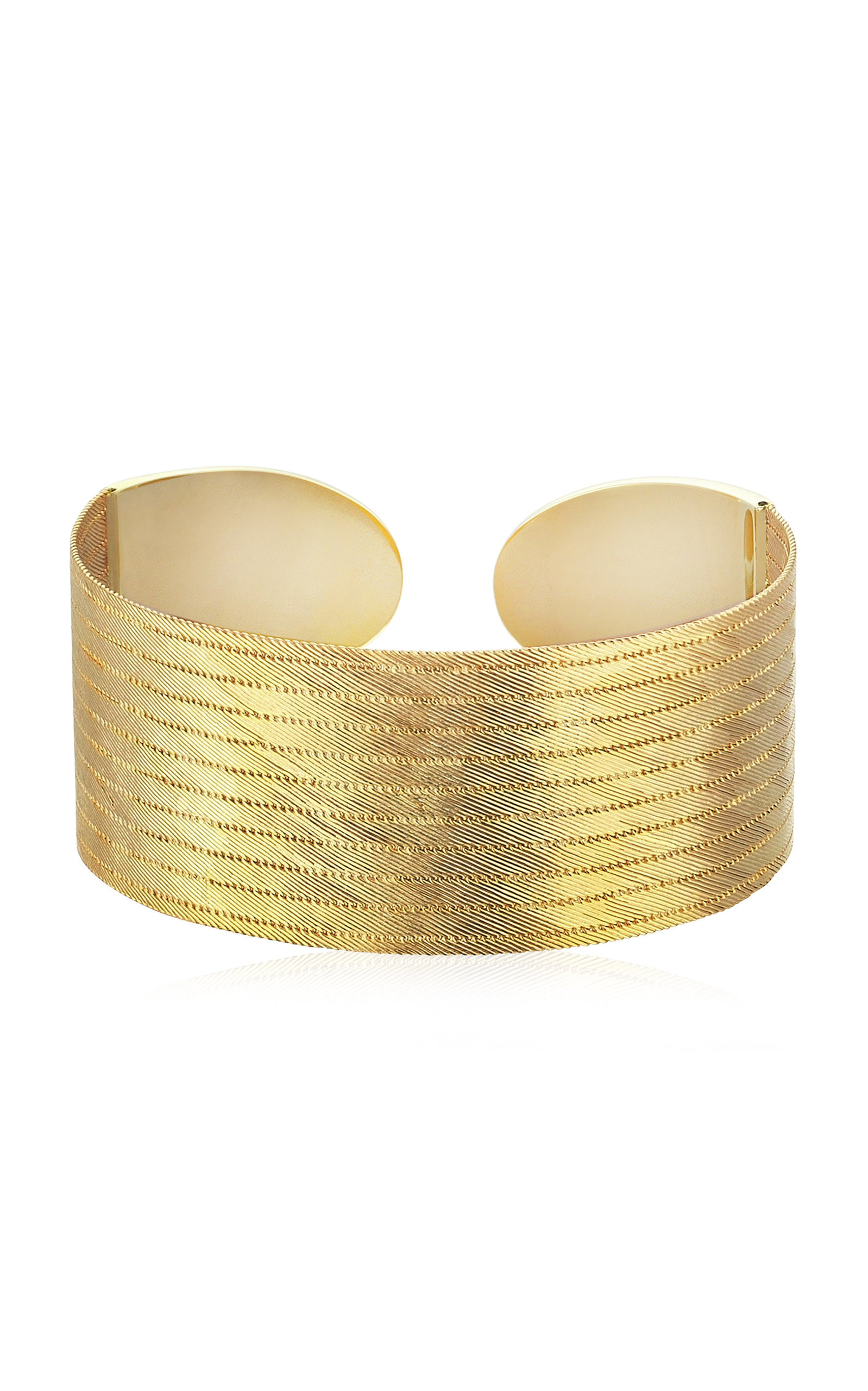 Her Story Women's Medium Armlet 14k Yellow Gold Bracelet