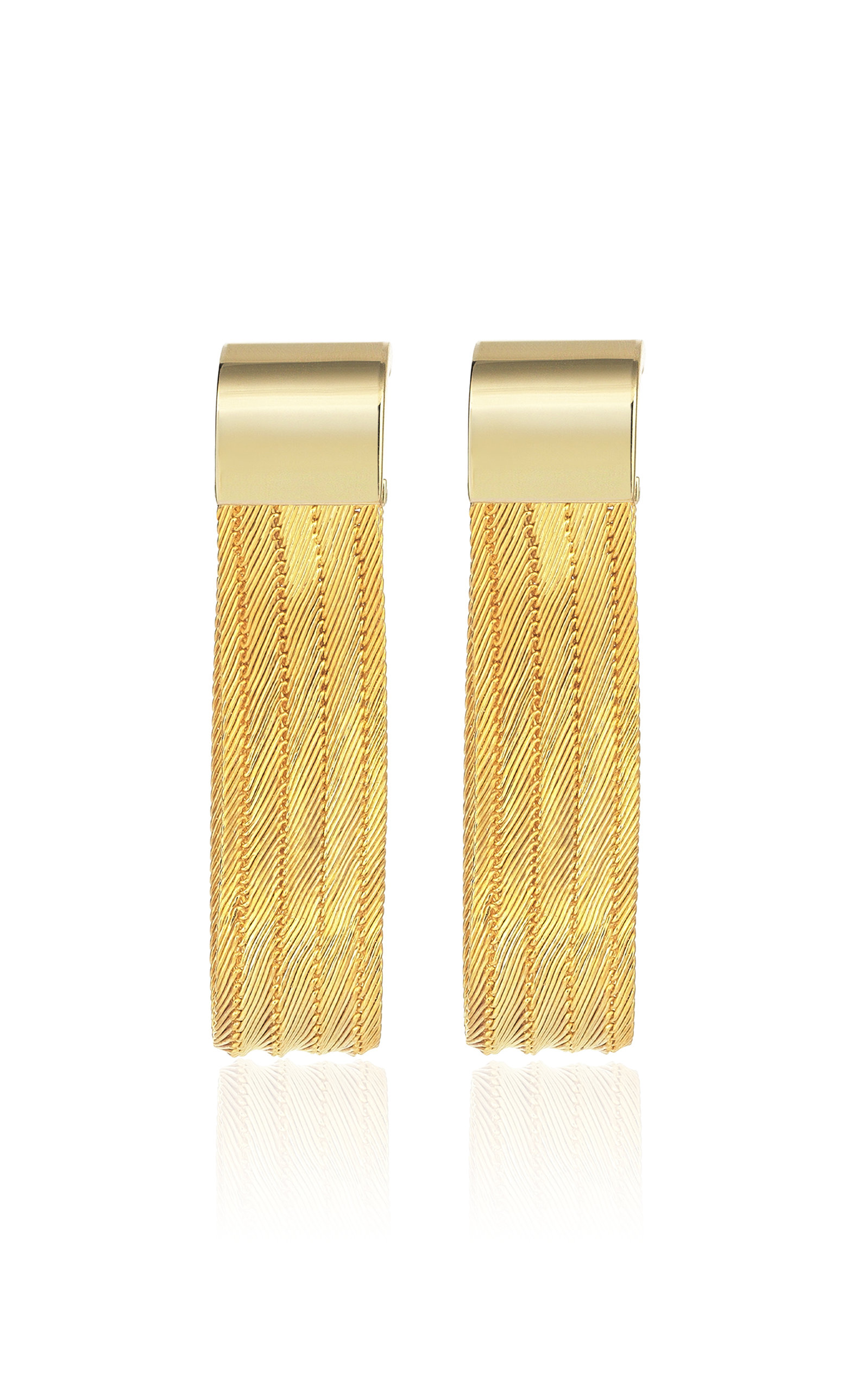 Her Story Bold 14k Yellow Gold Earrings