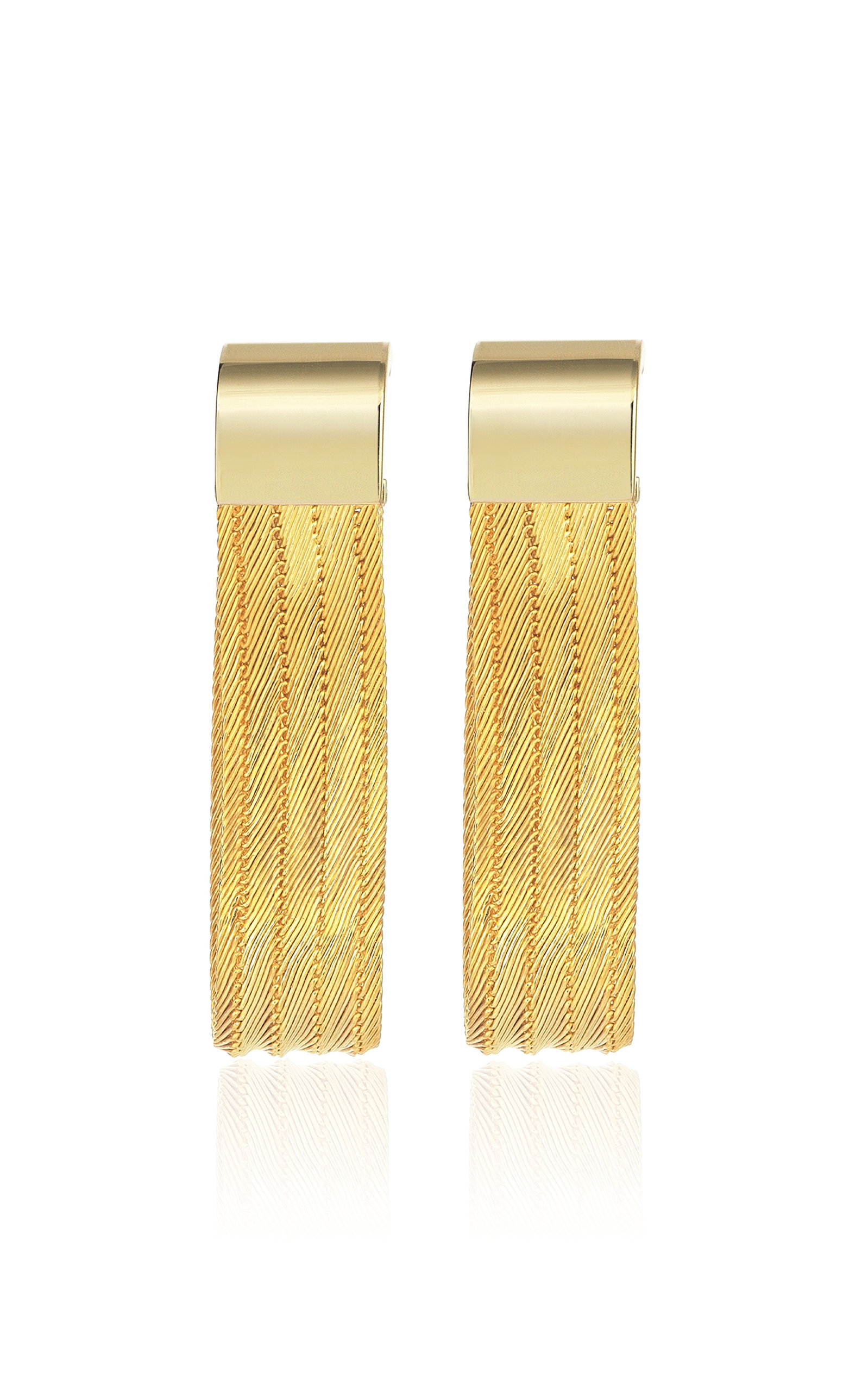 Bold 14K Yellow Gold Earrings