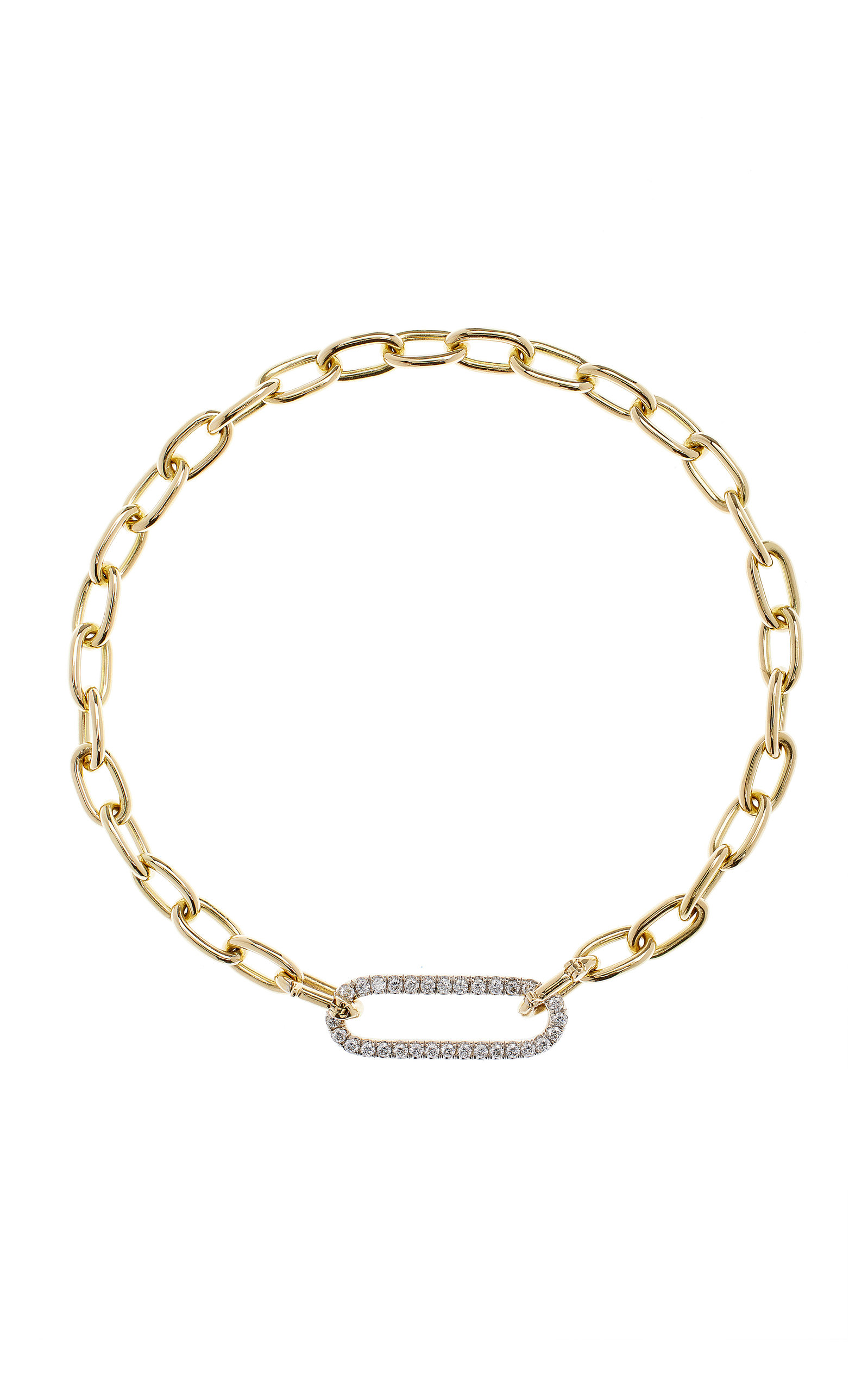 Amanda18K Yellow Gold Diamond Bracelet