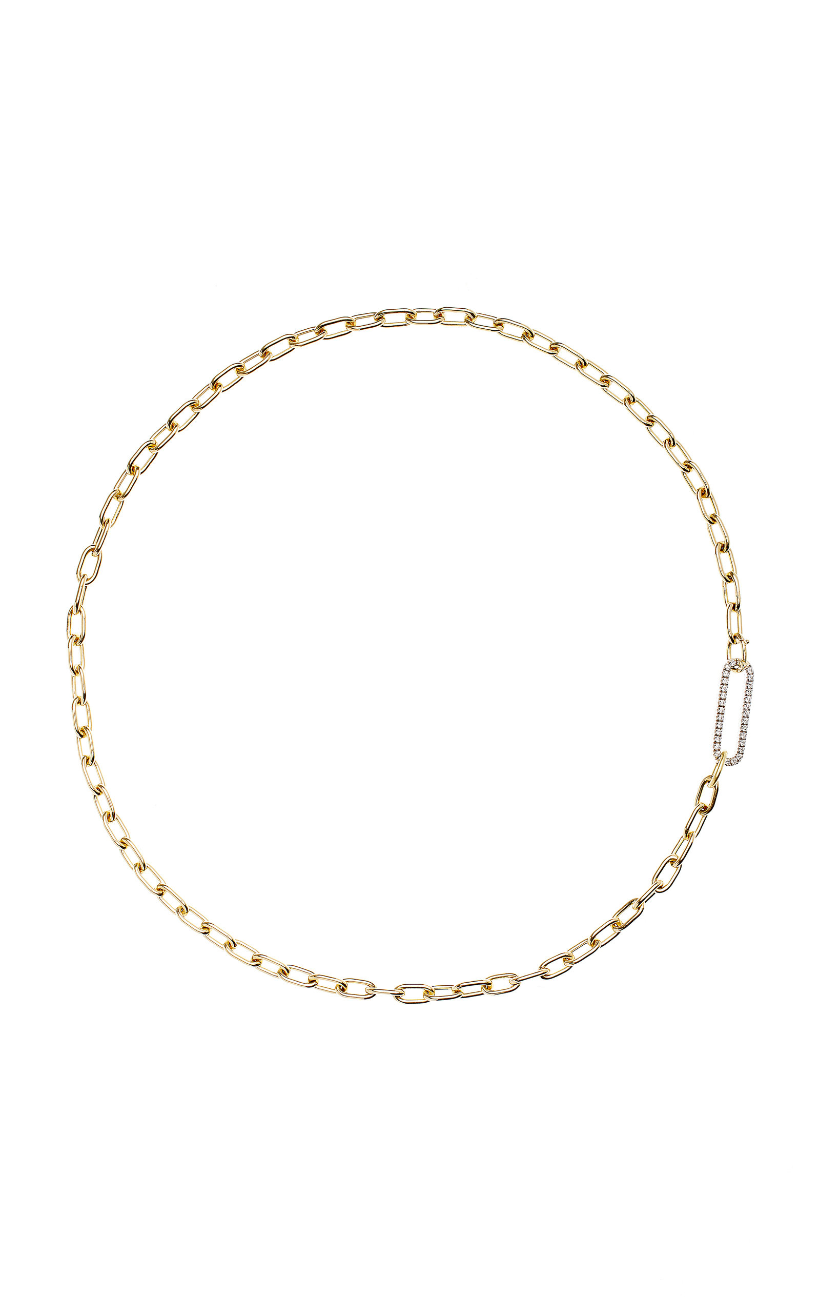 Amanda 18K Yellow Gold Diamond Necklace