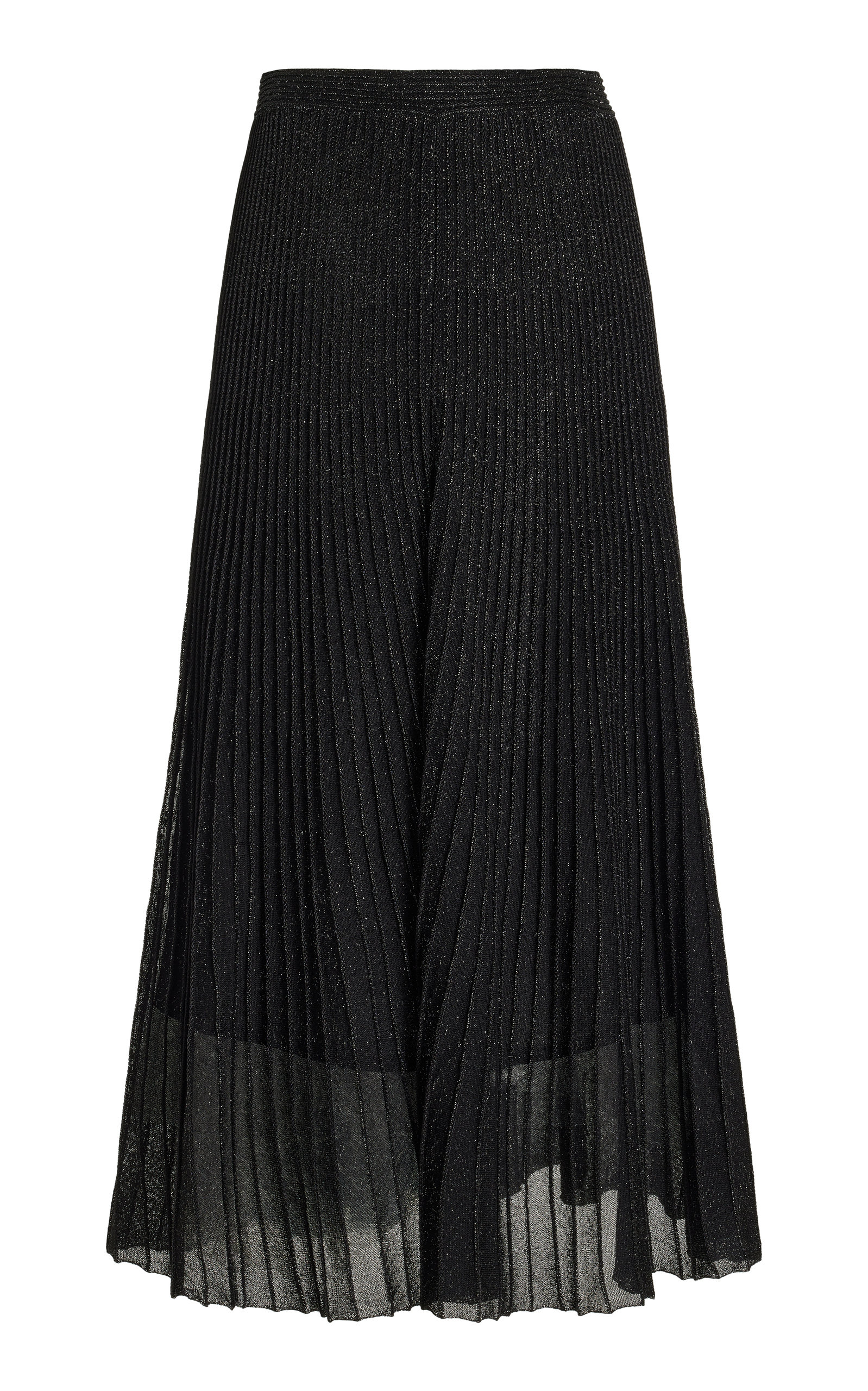 Proenza Schouler Re-Edition Metallic Pleated Maxi Skirt