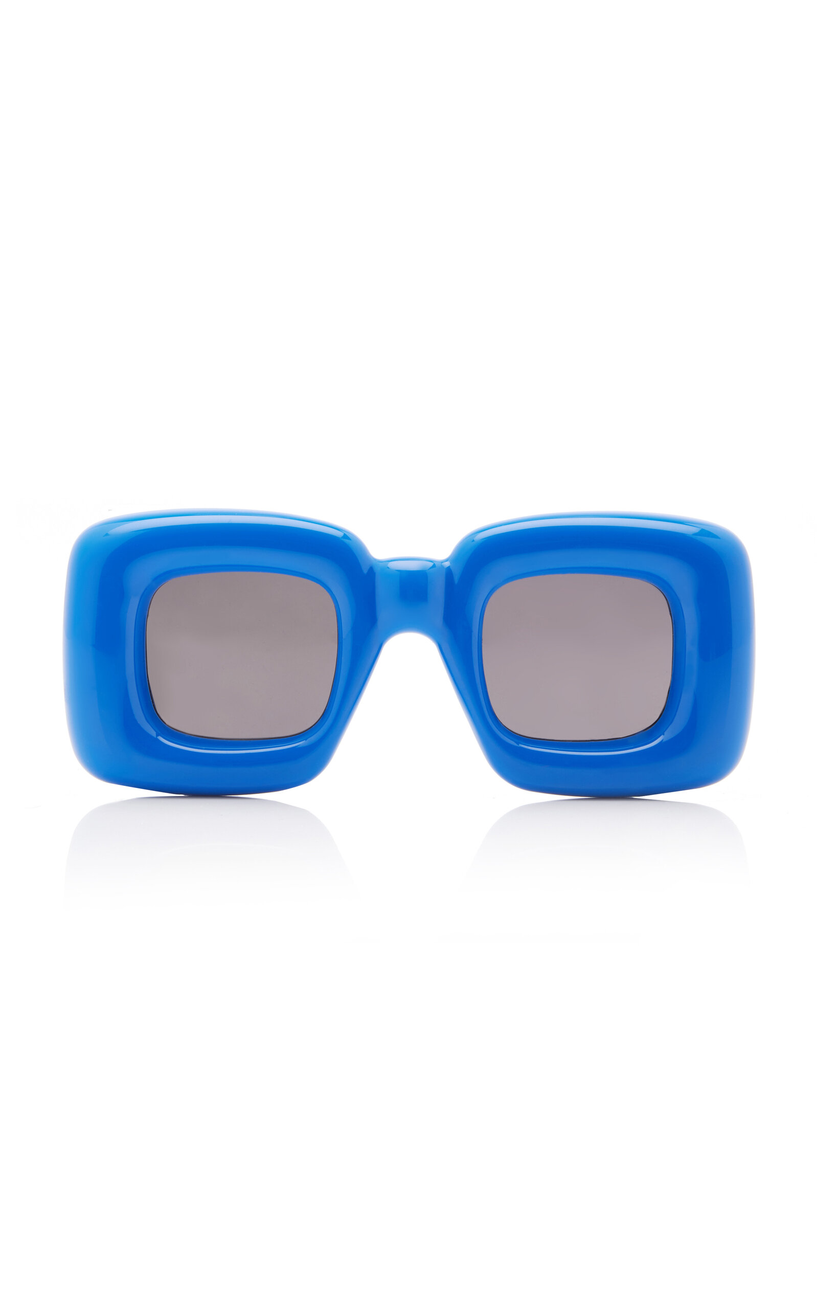 Shop Loewe Square-frame Acetate Sunglasses In Blue