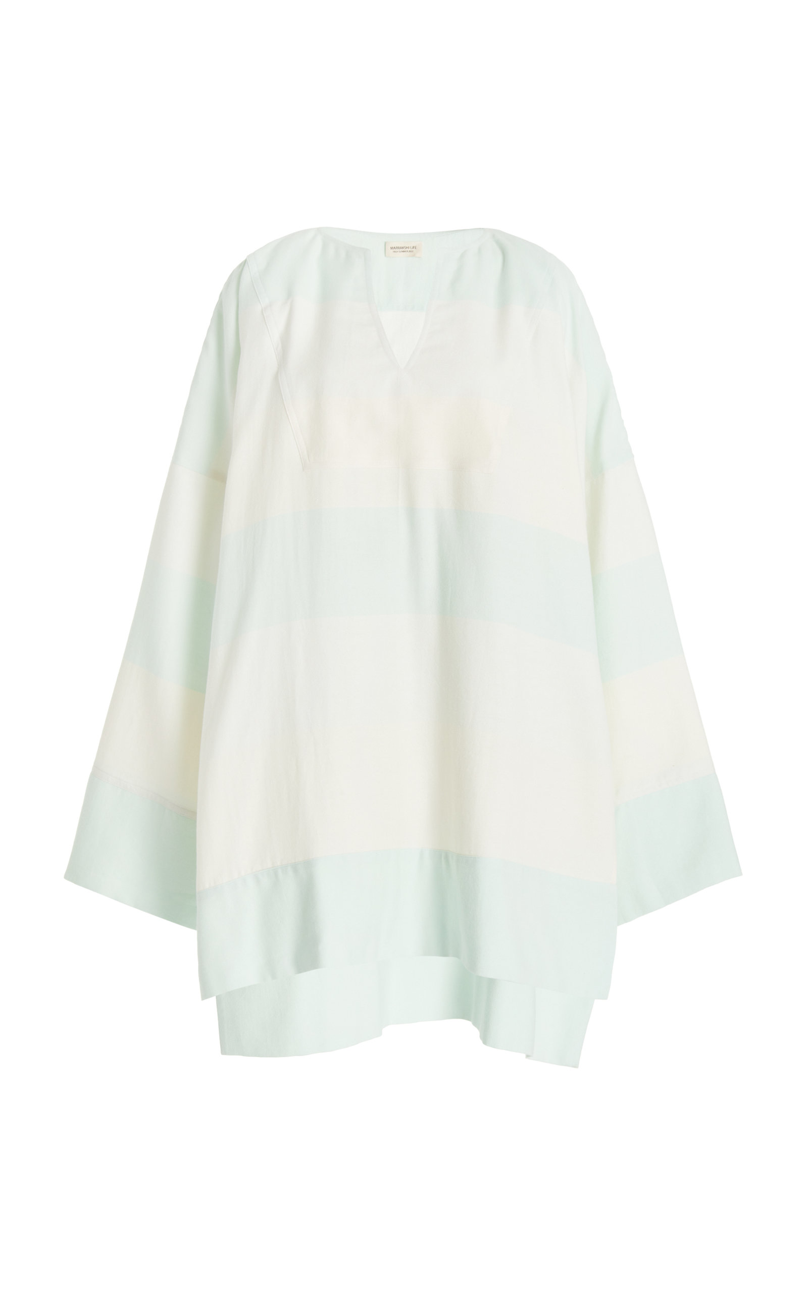 Marrakshi Life Women's Striped Cotton Kaftan