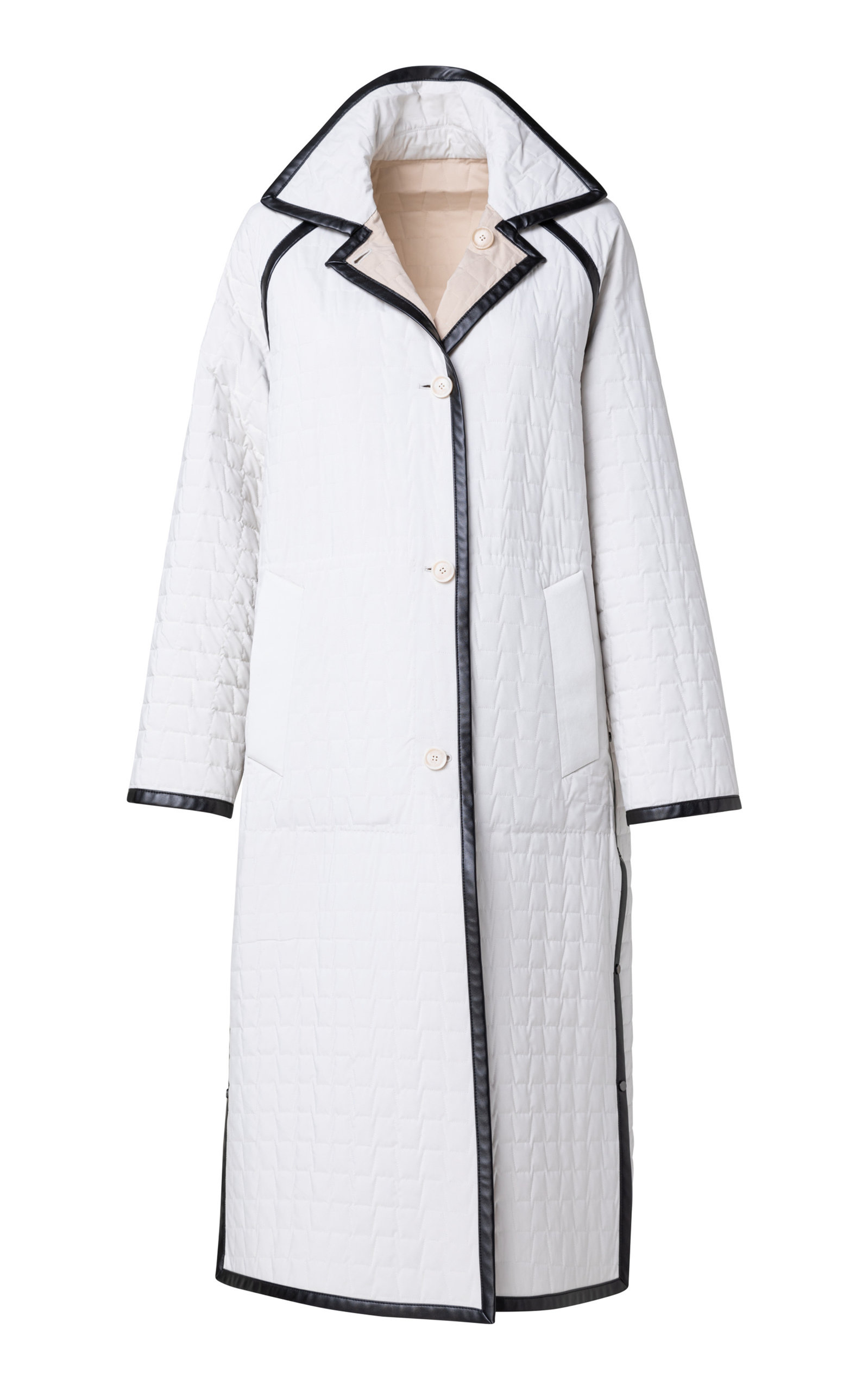 Akris Kevin Lerit Reversible Quilted Taffeta Coat
