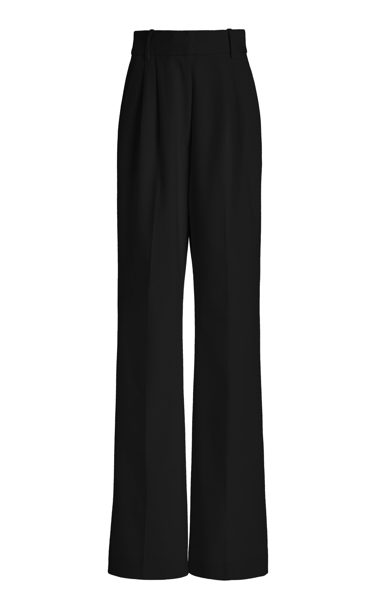 Shop Favorite Daughter The Favorite High-waisted Pleated Pants In Black
