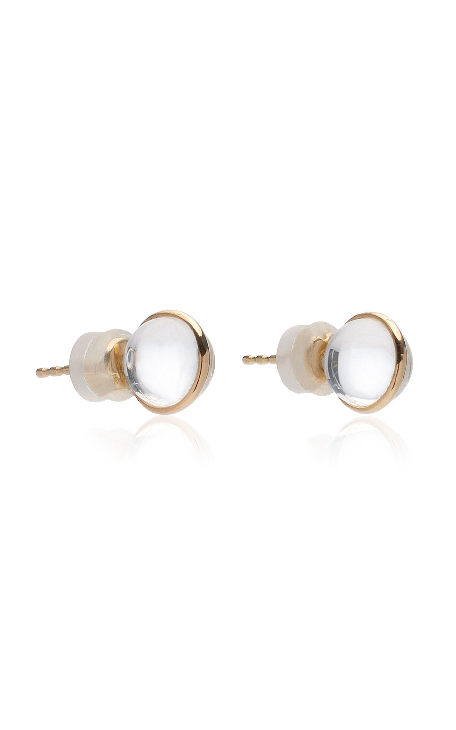 Glory 14K Yellow Gold Quartz Earrings