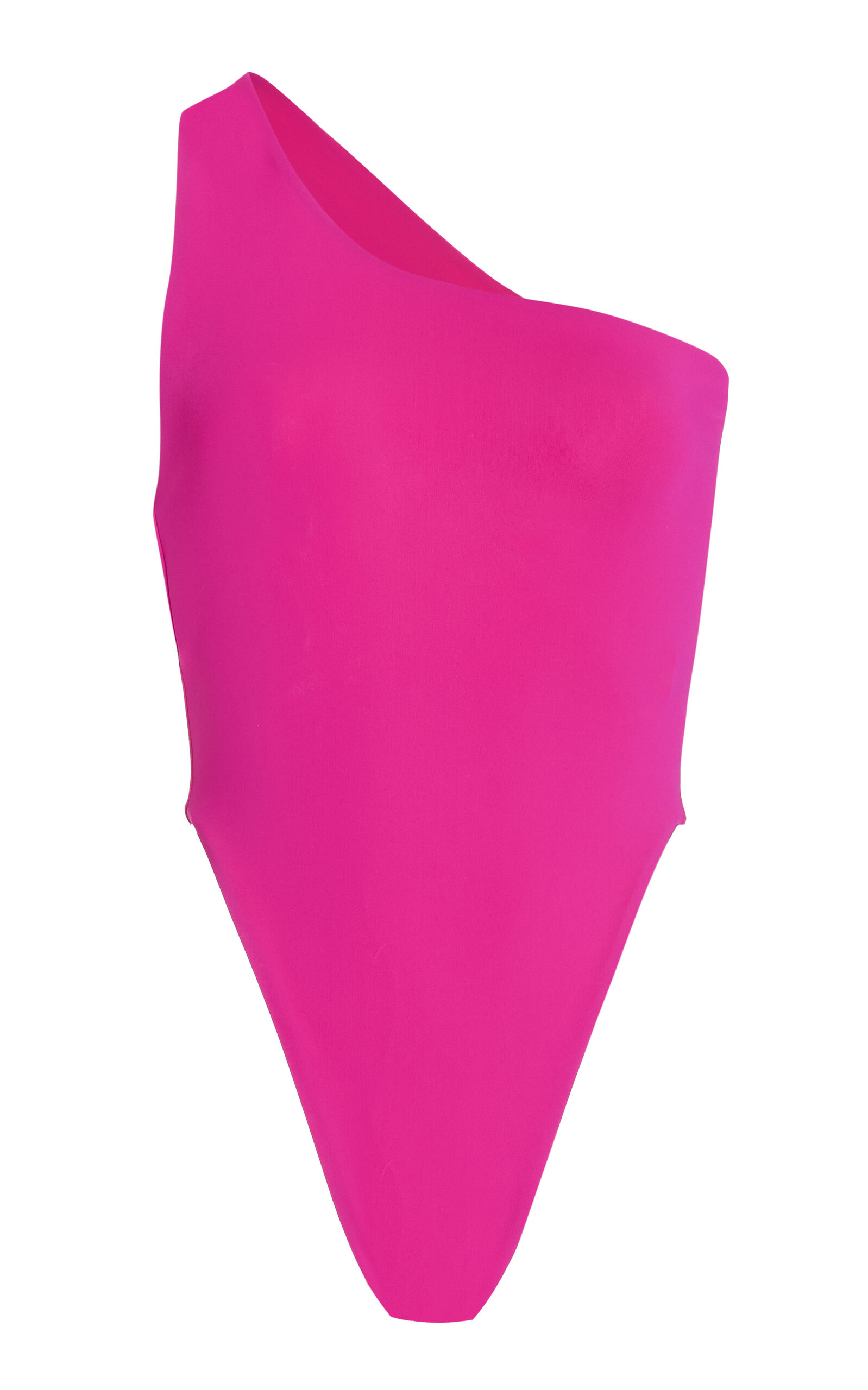 Louisa Ballou Carve Stretch Onepiece Swimsuit In Pink