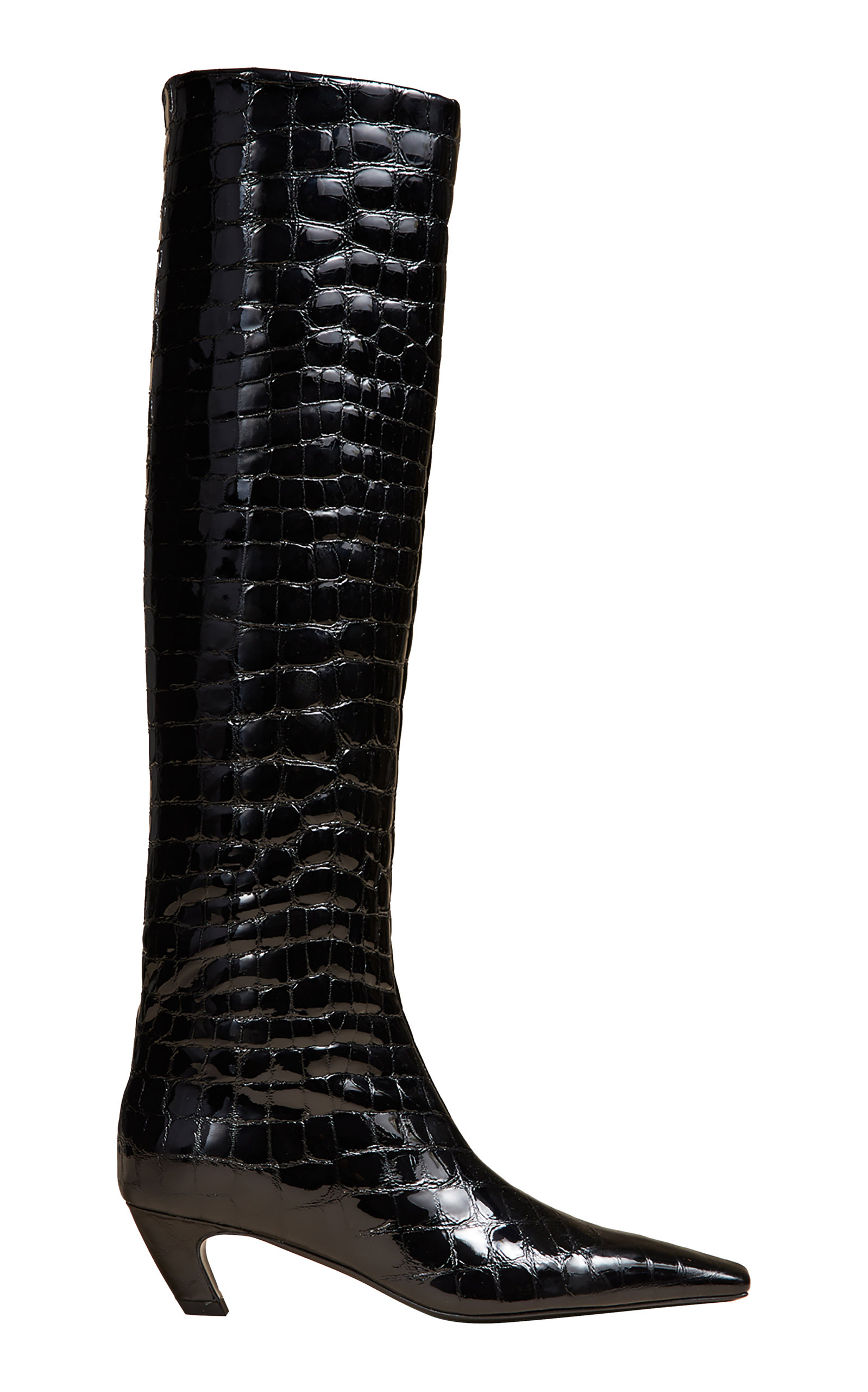 Khaite Women's Davis Knee-High Leather Boots