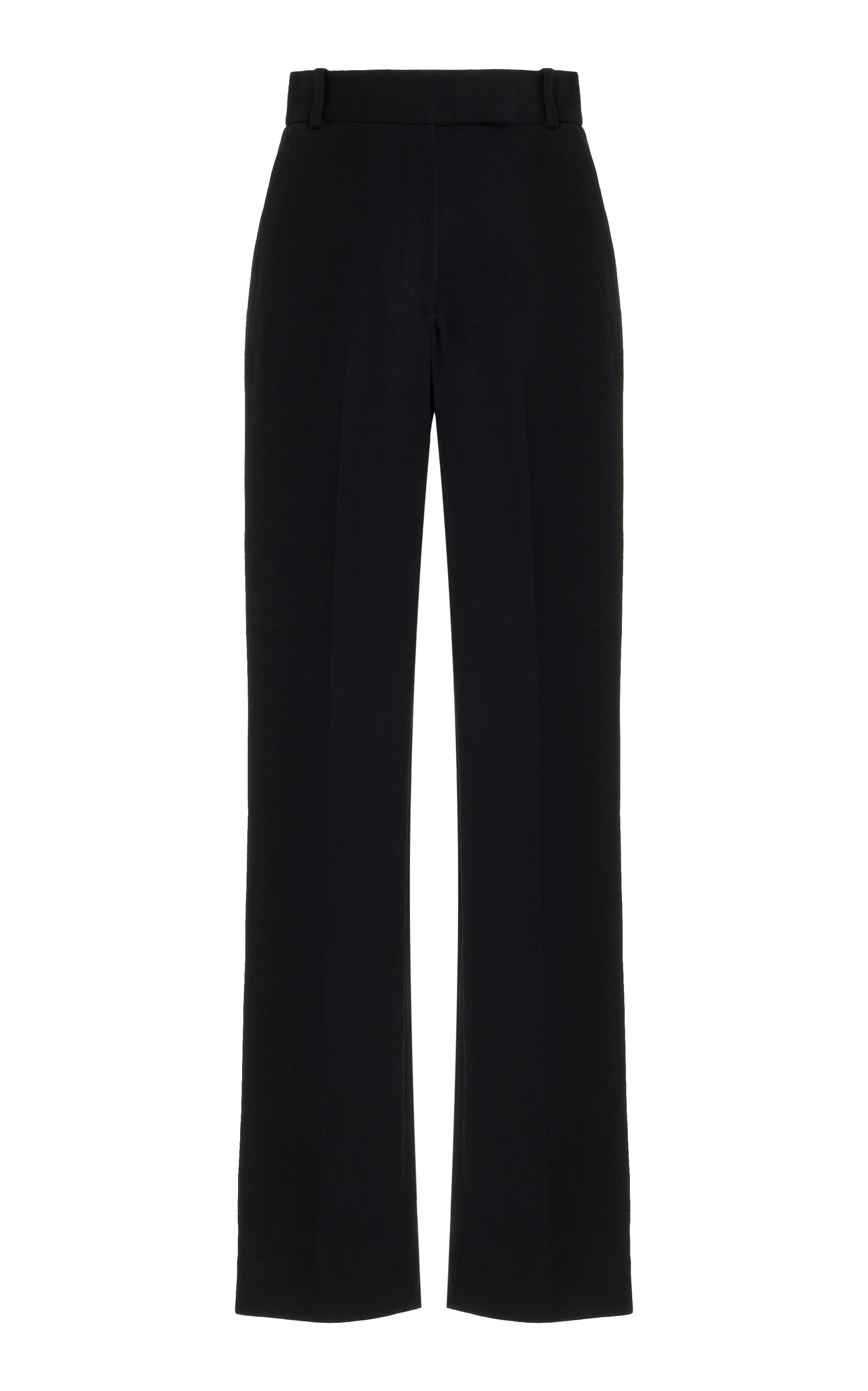 Khaite - Women's Emile Straight-Leg Pants - Black - US 2 - Moda Operandi