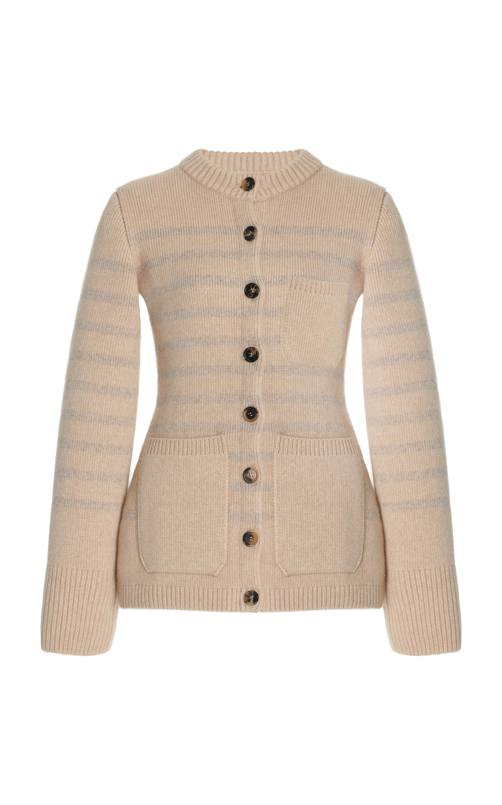 Khaite Suzette Cashmere Cardigan - Neutral