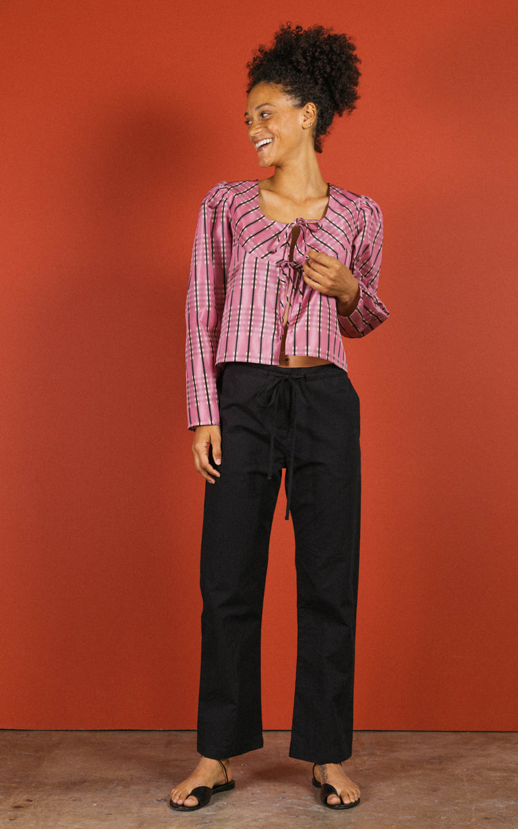 Ciao Lucia Women's Primo Cotton Drawstring Pants