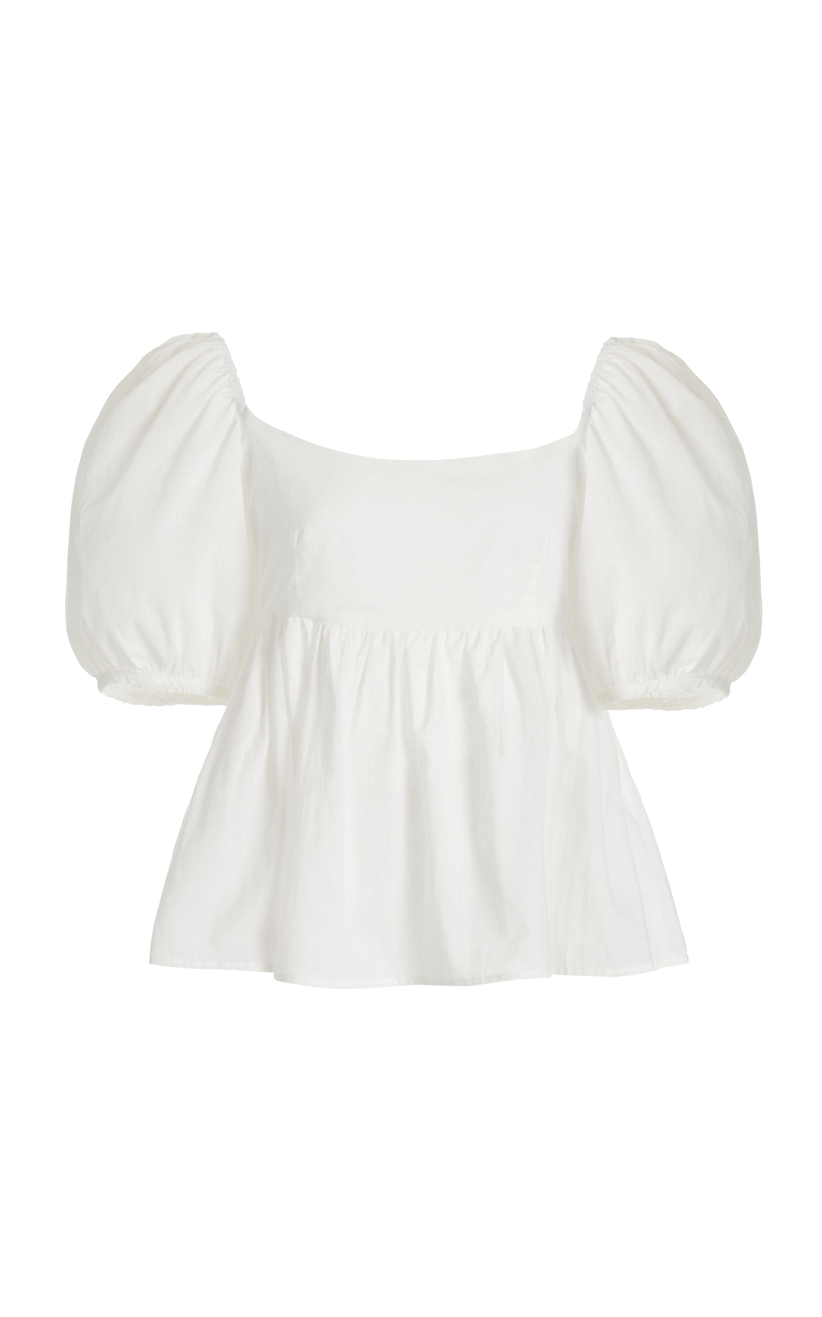 Ciao Lucia Women's Kara Open-Back Cotton Top