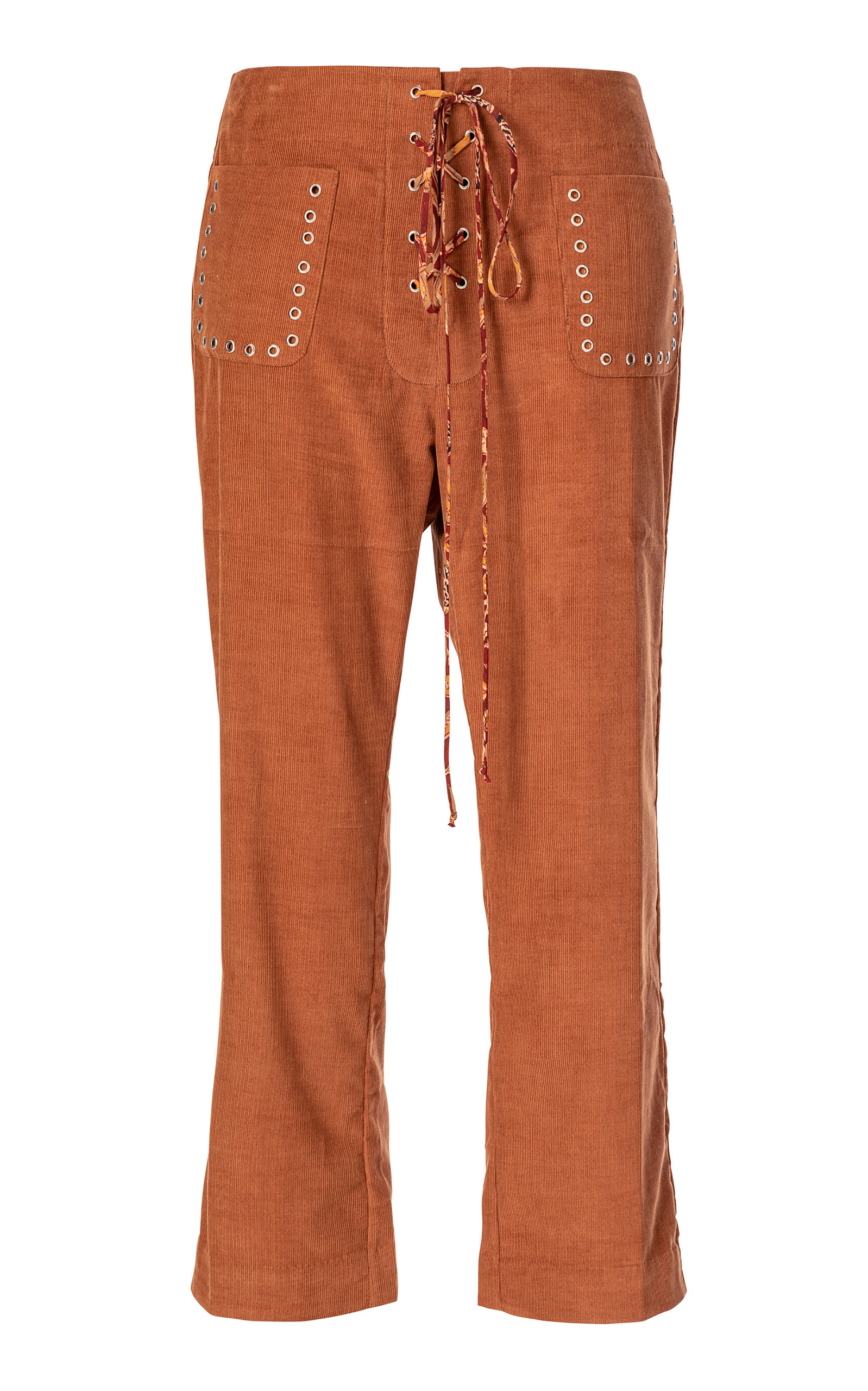 Alix of Bohemia Women's Jodhpur Tawny Cotton Corduroy Pants