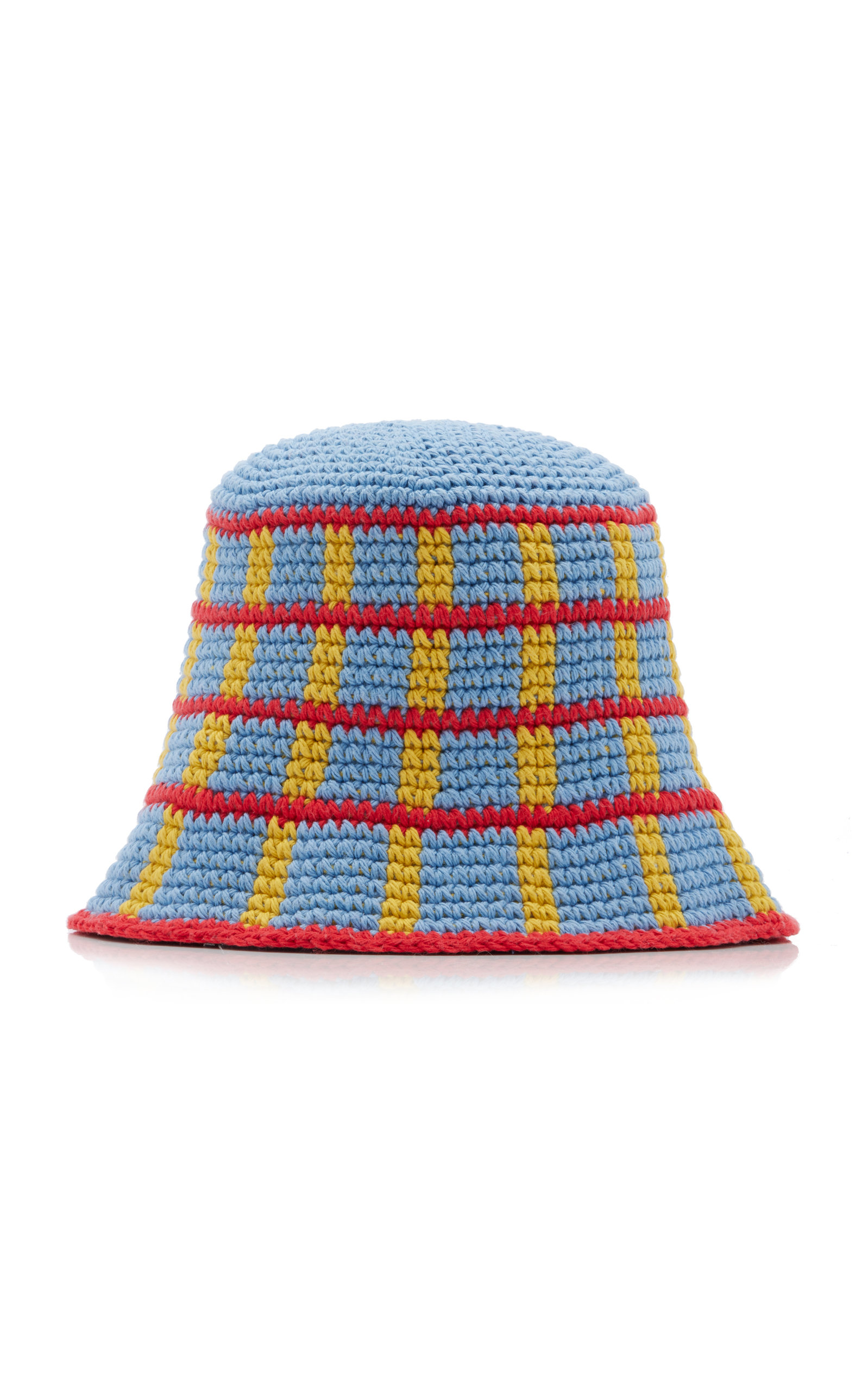 Plaid Cotton Bucket Hat