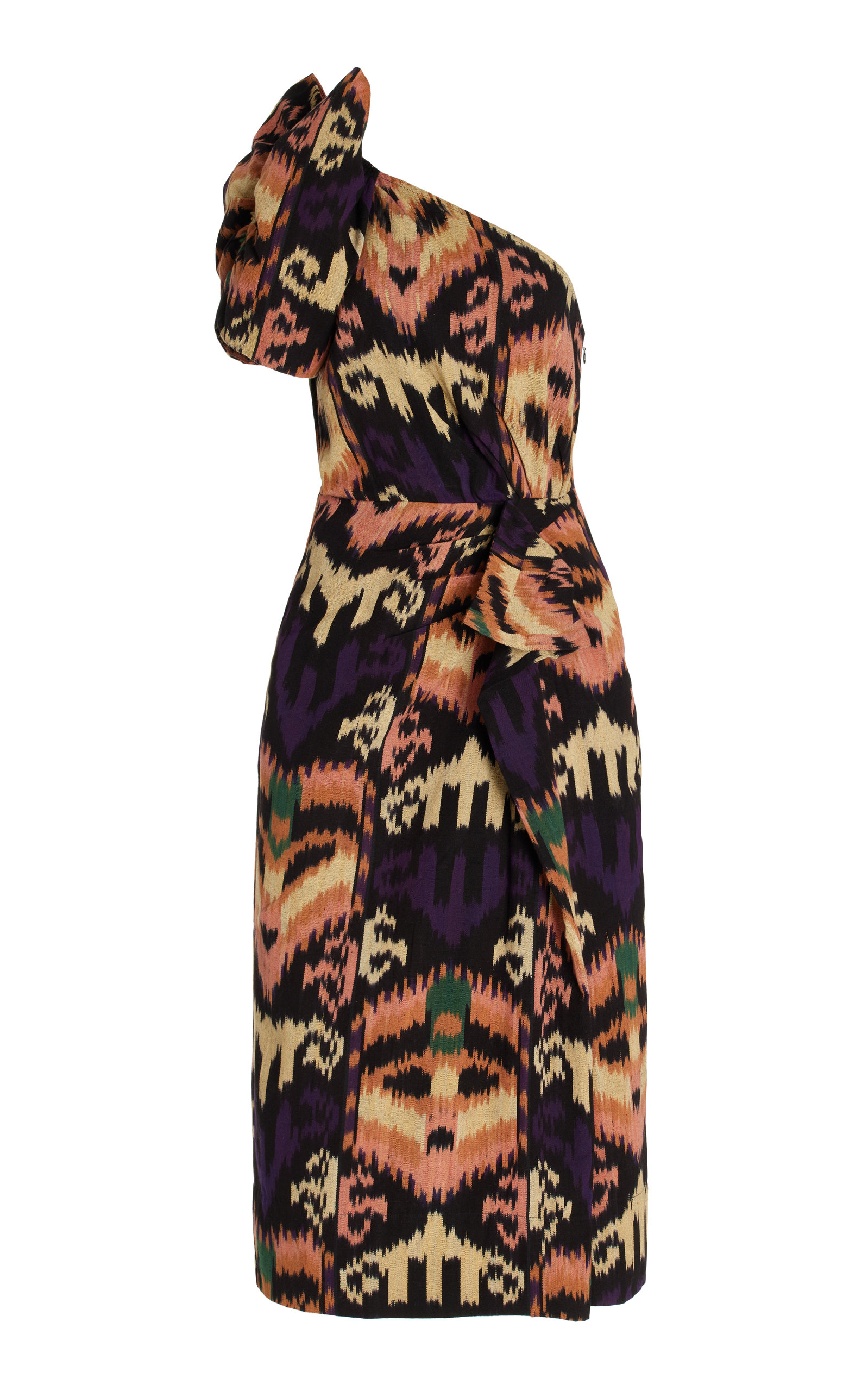 Jumpsuit Dress | Handloom Cotton Knee Length Dress main image 1