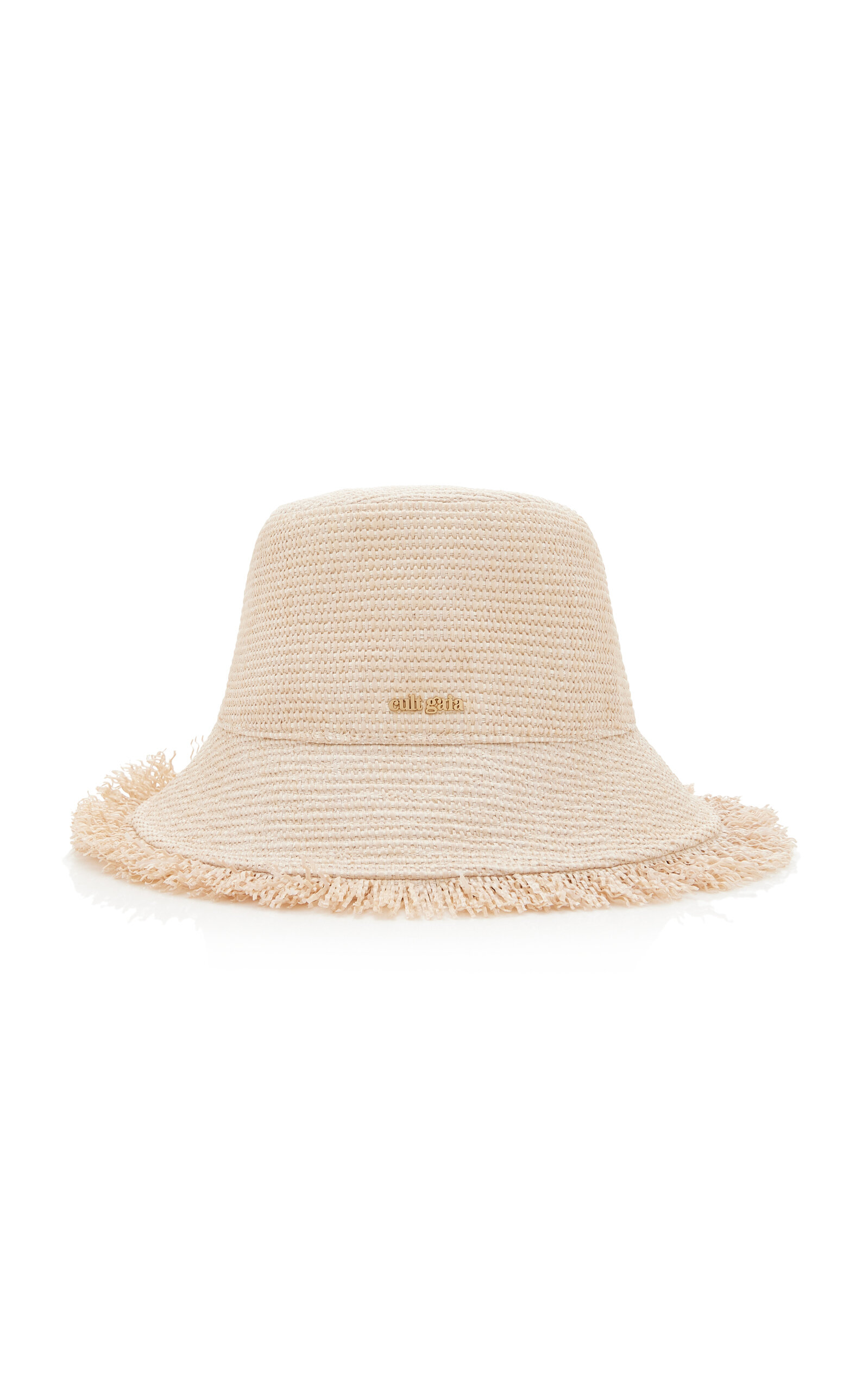 Shop Cult Gaia Women's Kumi Raffia Bucket Hat In Ivory