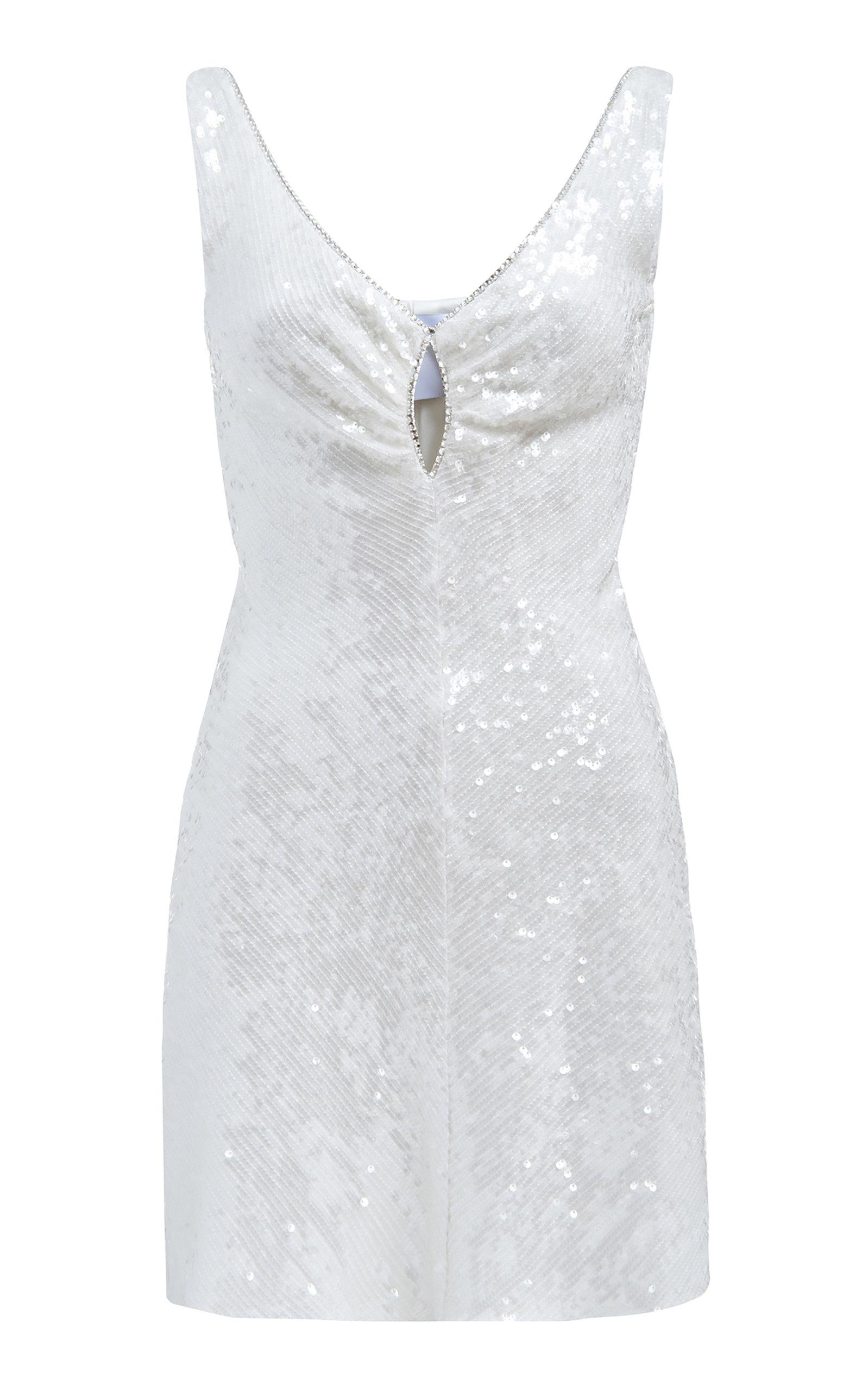 Markarian Women's Coquette Crystal-Trimmed Mini Dress