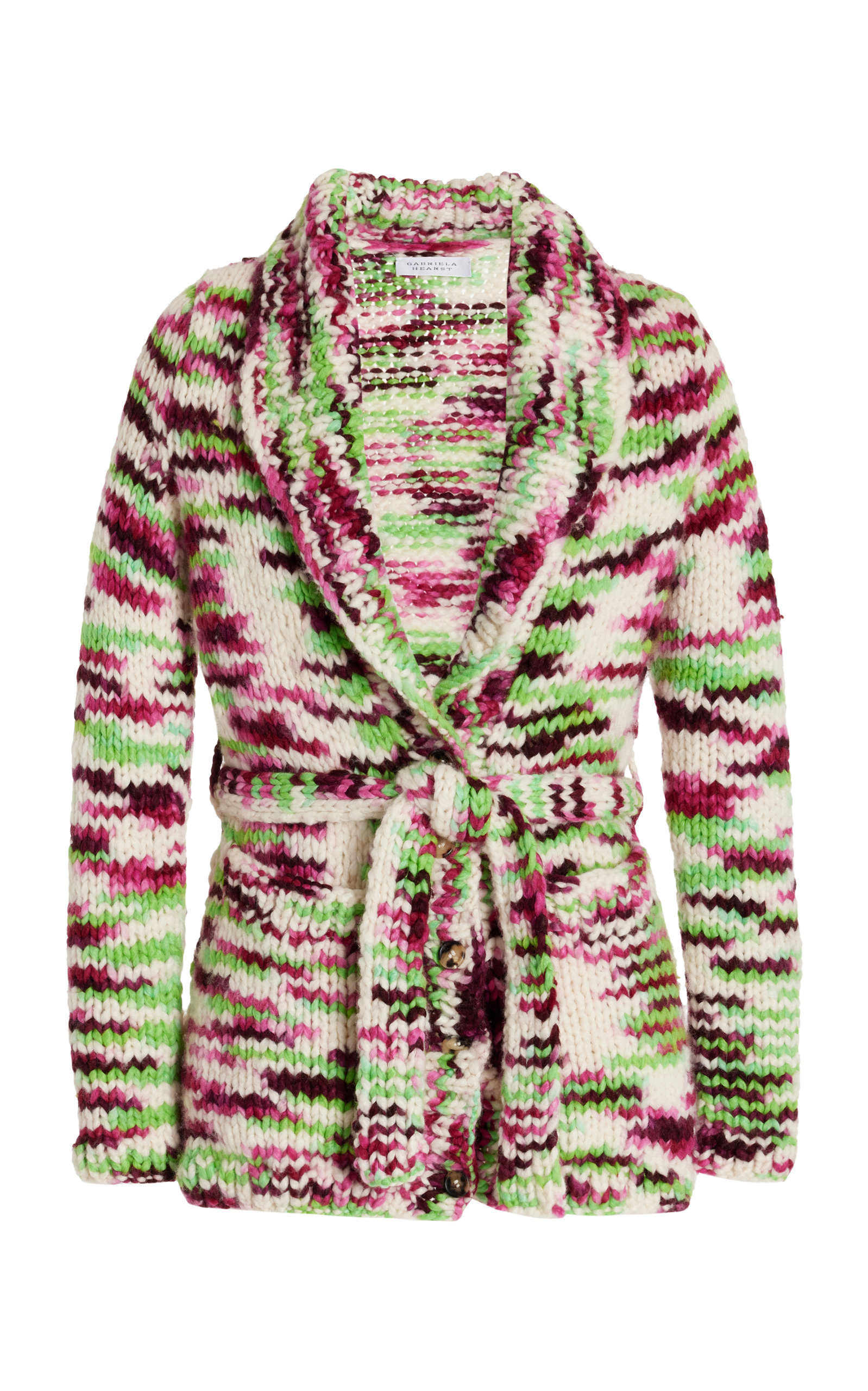 Gabriela Hearst Women's Hopkins Cashmere Cardigan In Red,multi