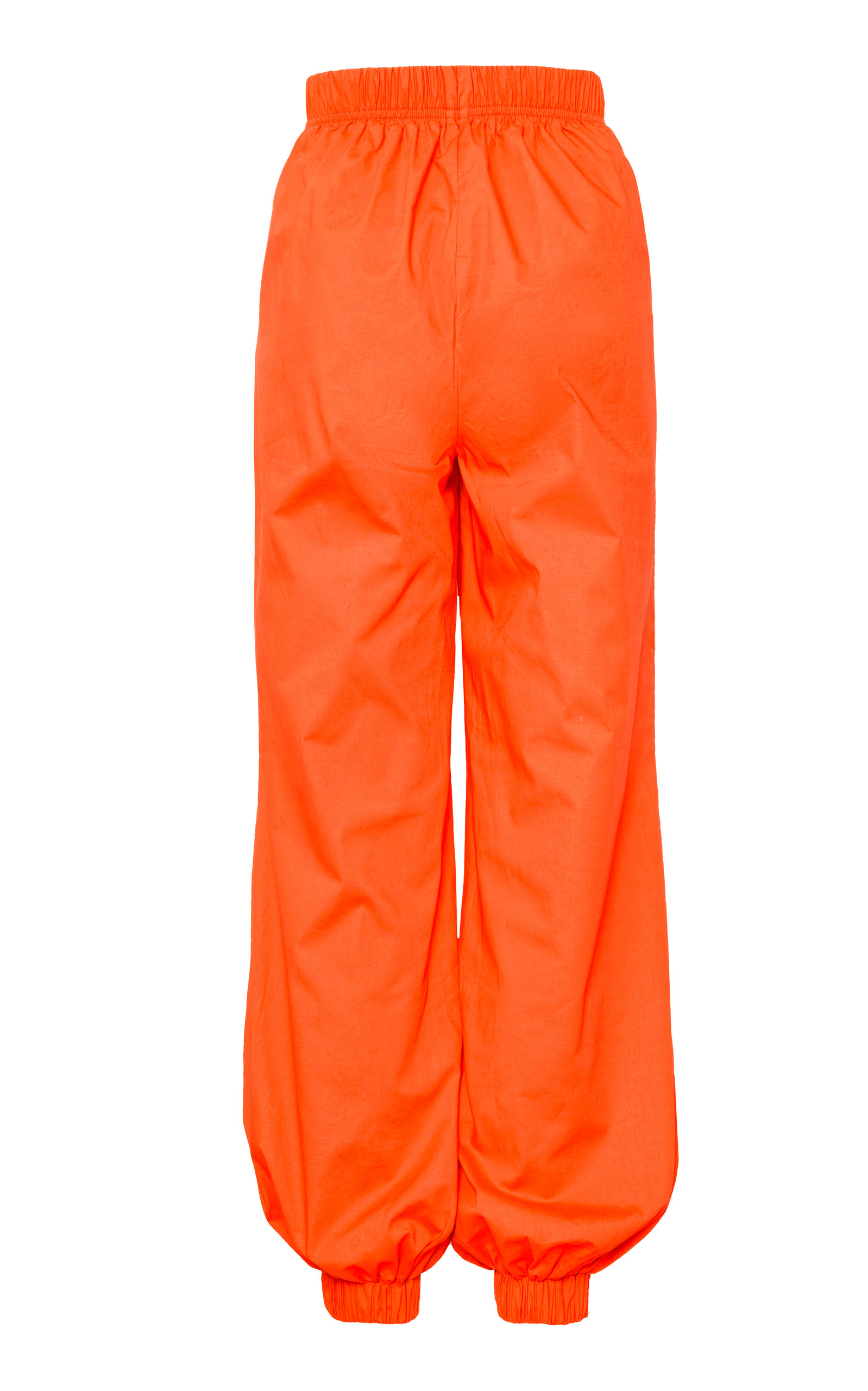 Andres Otalora Women's Hana Stretch-cotton Pants In Orange