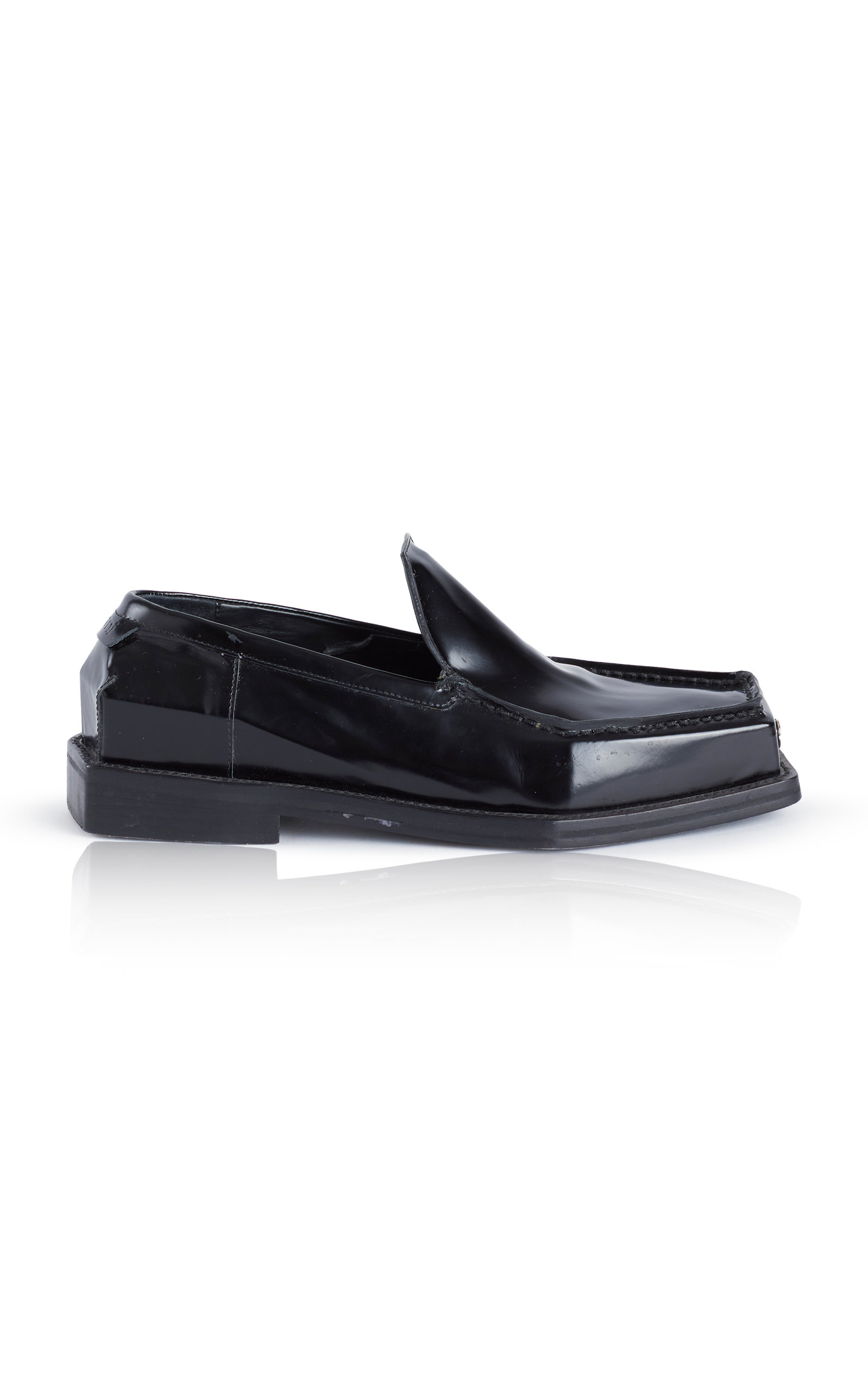 Coperni - Women's 3D Vector Leather Loafers - Black - Only At Moda Operandi